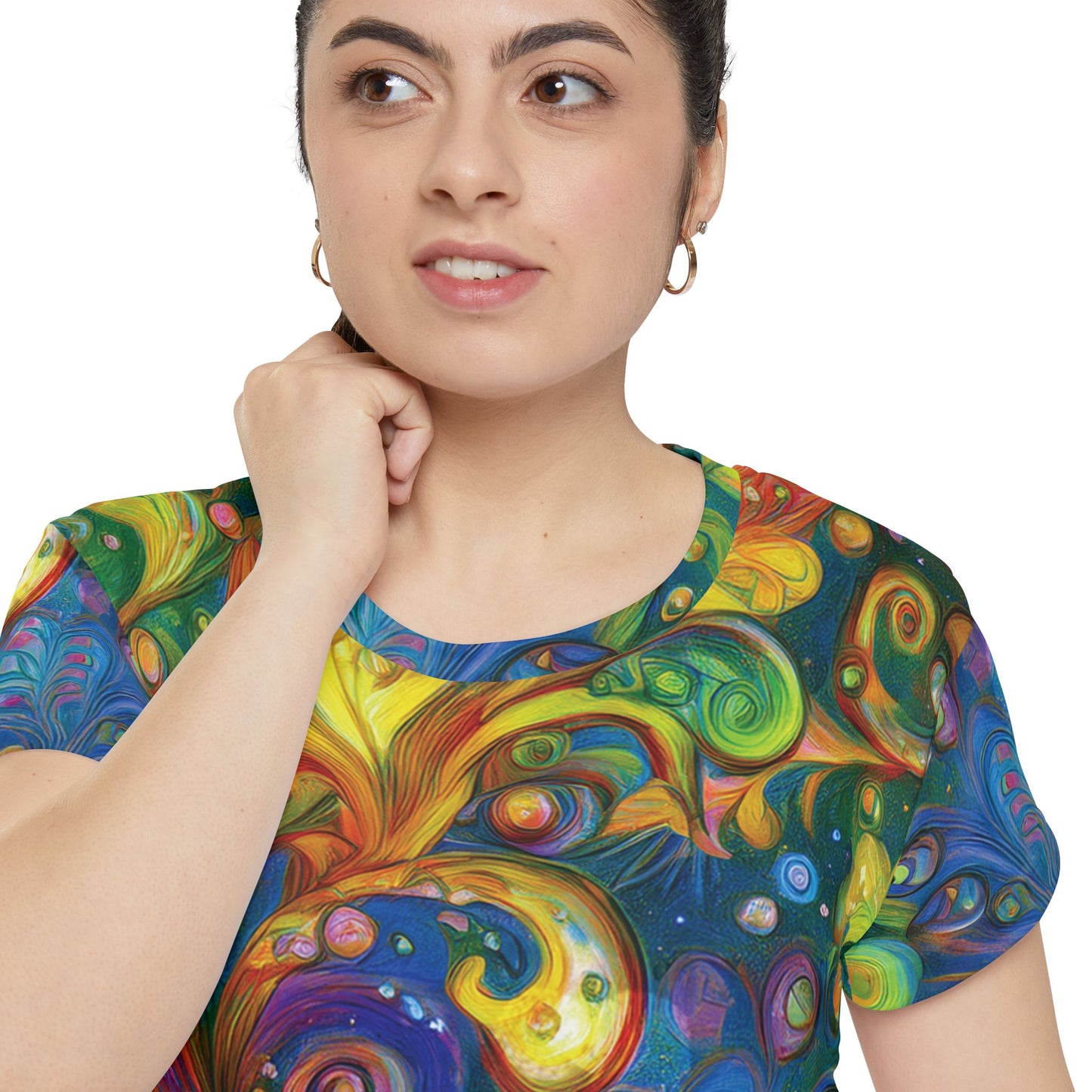 Abstract Print Shirt