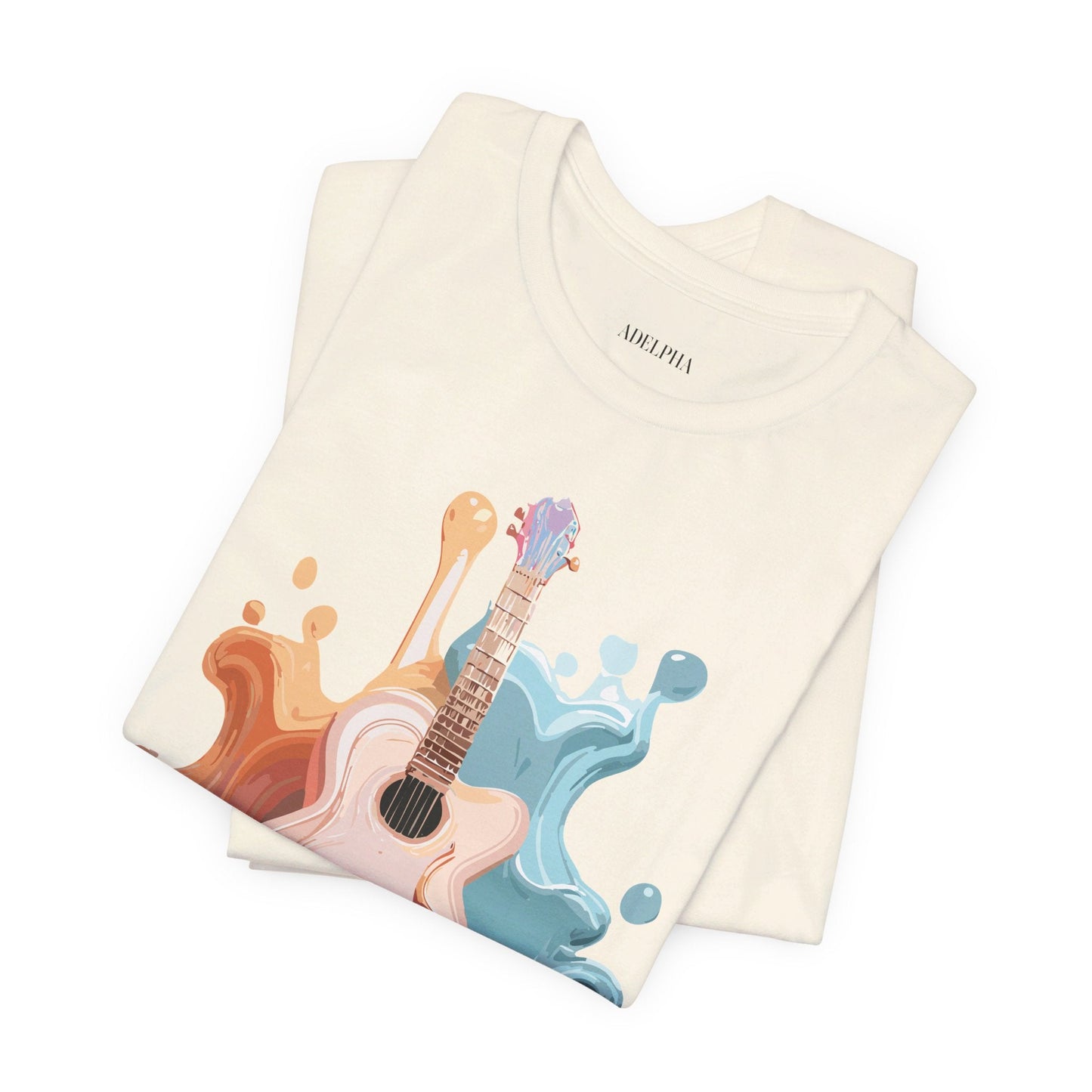 Music Graphic T Shirt Unisex Jersey Short Sleeve Adelpha Art Design Tee Vintage Inspired Artwork