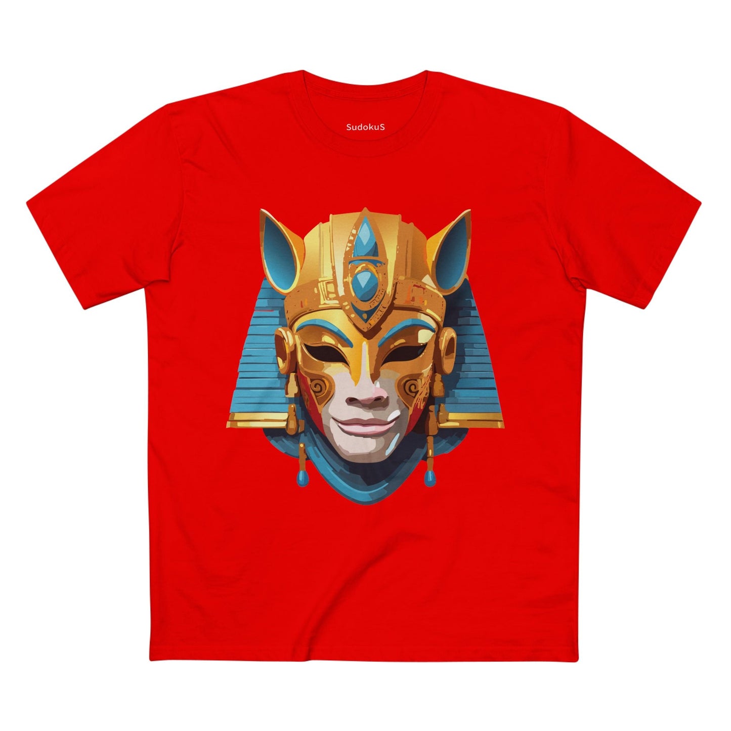 Mask Graphic Unisex 100 Cotton Staple Tee 32