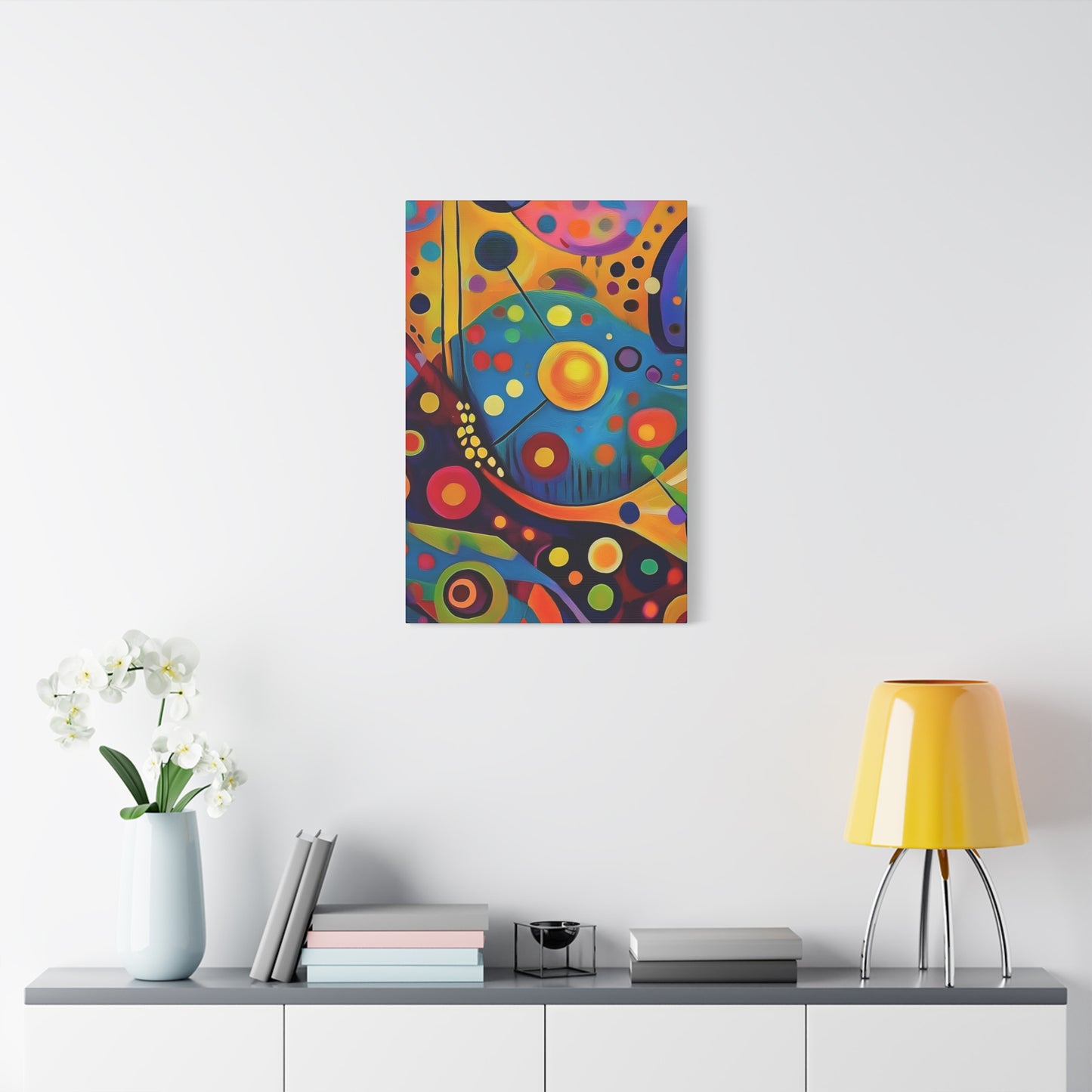 Abstract Oil Painting Print Canvas 20x24,20x30,24x30 24x32,24x36,30x40 32x48,36x48,40x60 Pine-Wood Inner Frame ABS-124