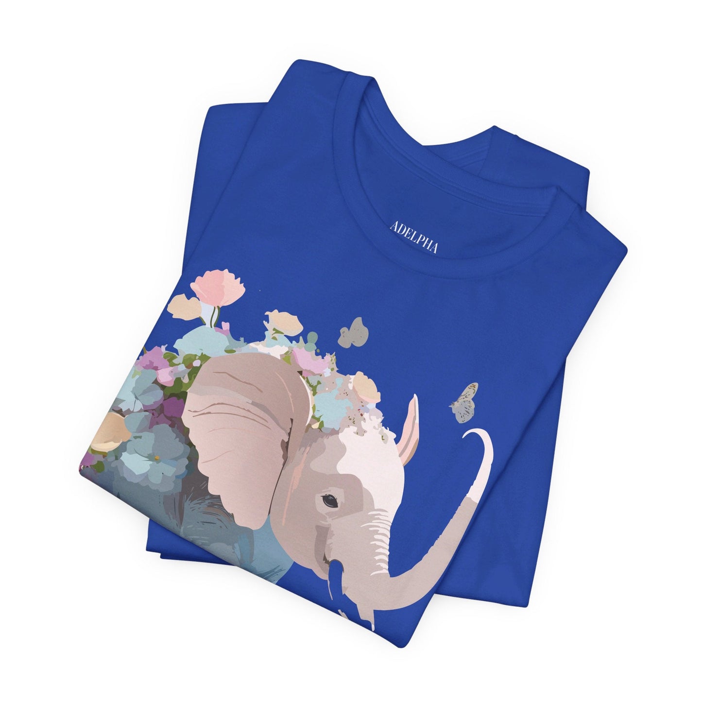 Elephant Graphic Tee Unisex Vintage Inspired Artwork Premium Adelpha Jersey Short Sleeve