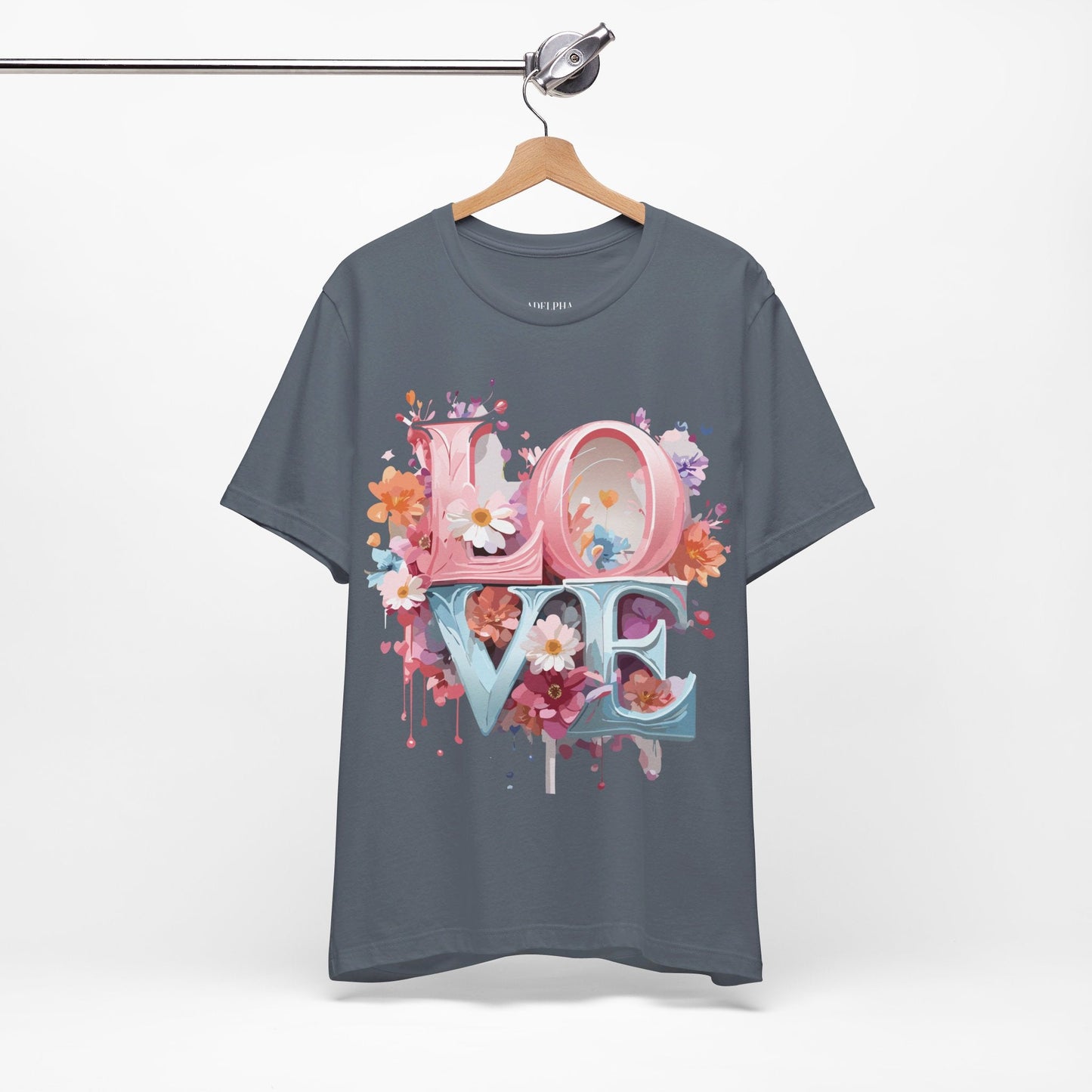 Adelpha Graphic Tee Unisex Jersey Short Sleeve Vintage Inspired Artwork Valentine Shirt