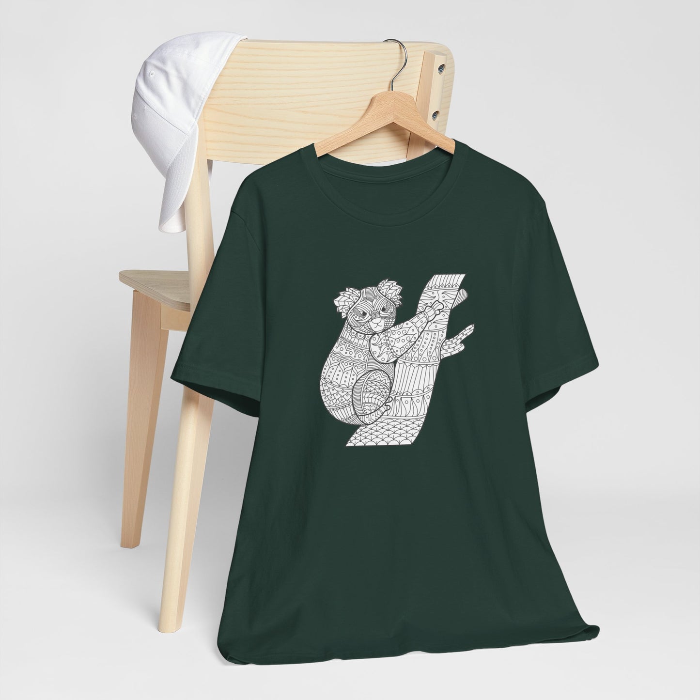 Camiseta unisex con estampado de animales 