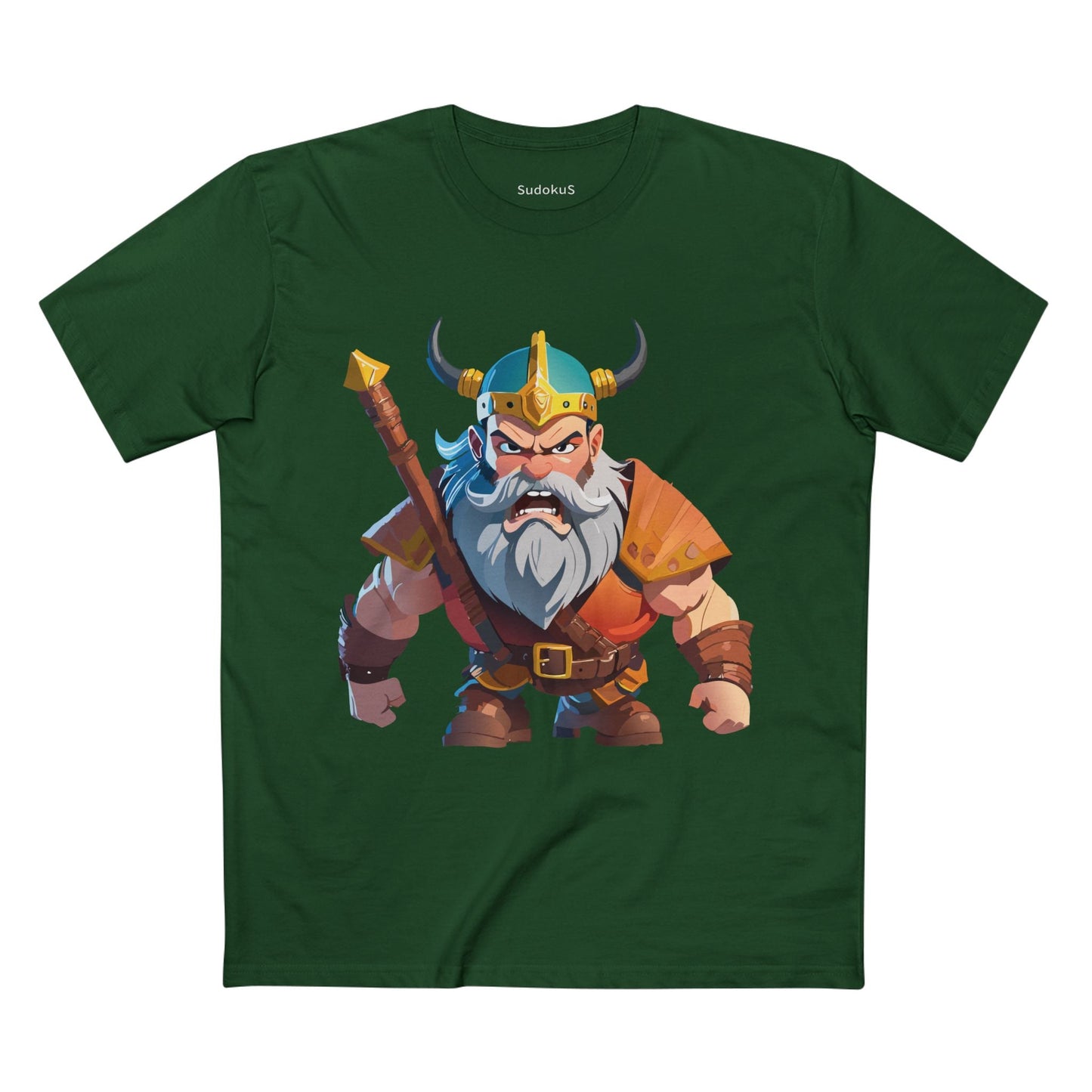 Viking Graphic Unisex 100 Cotton Staple Tee 20