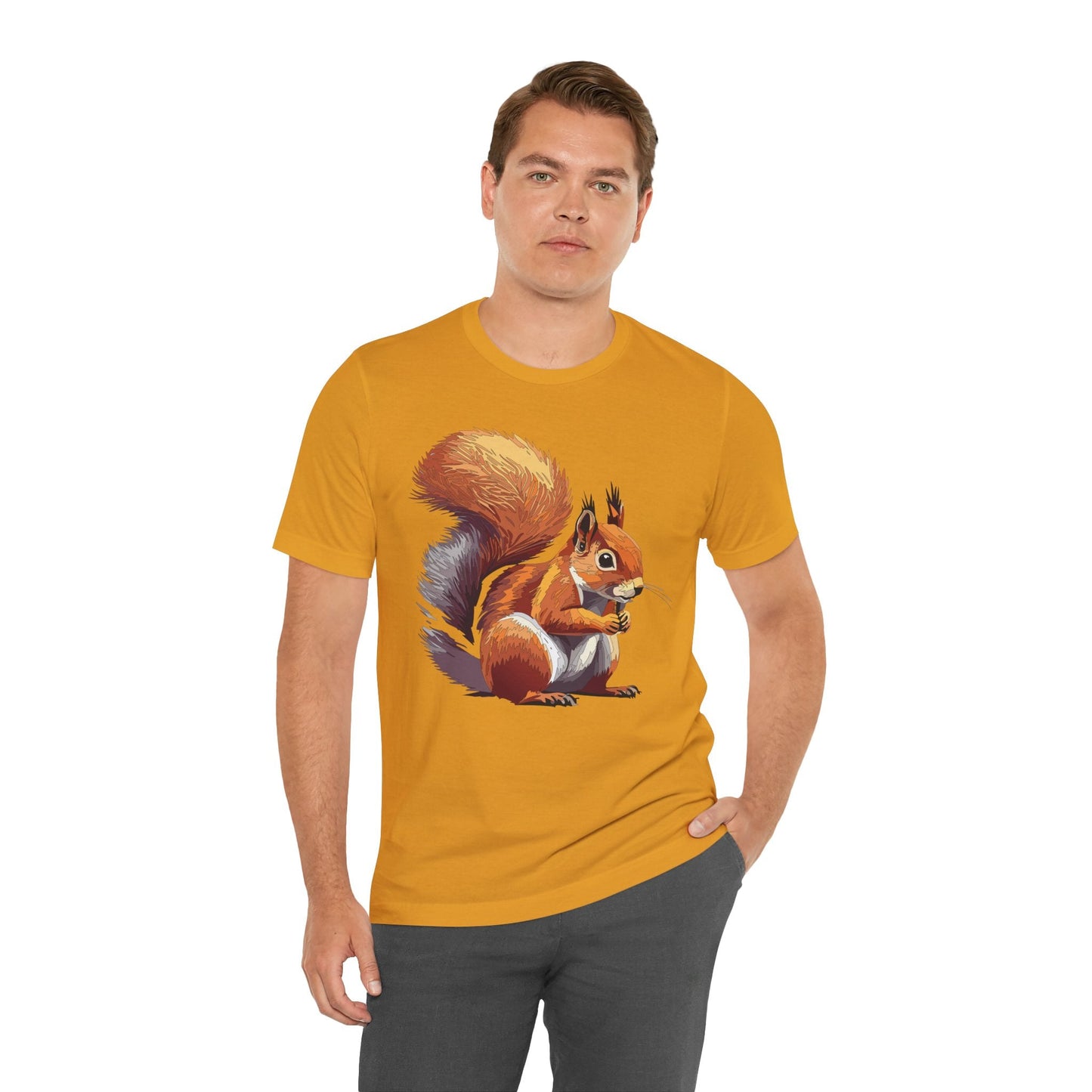 Unisex Animal Shirt Art Design Tee Shirt With Wild Animals Gildan Softstyle 64000 Cotton
