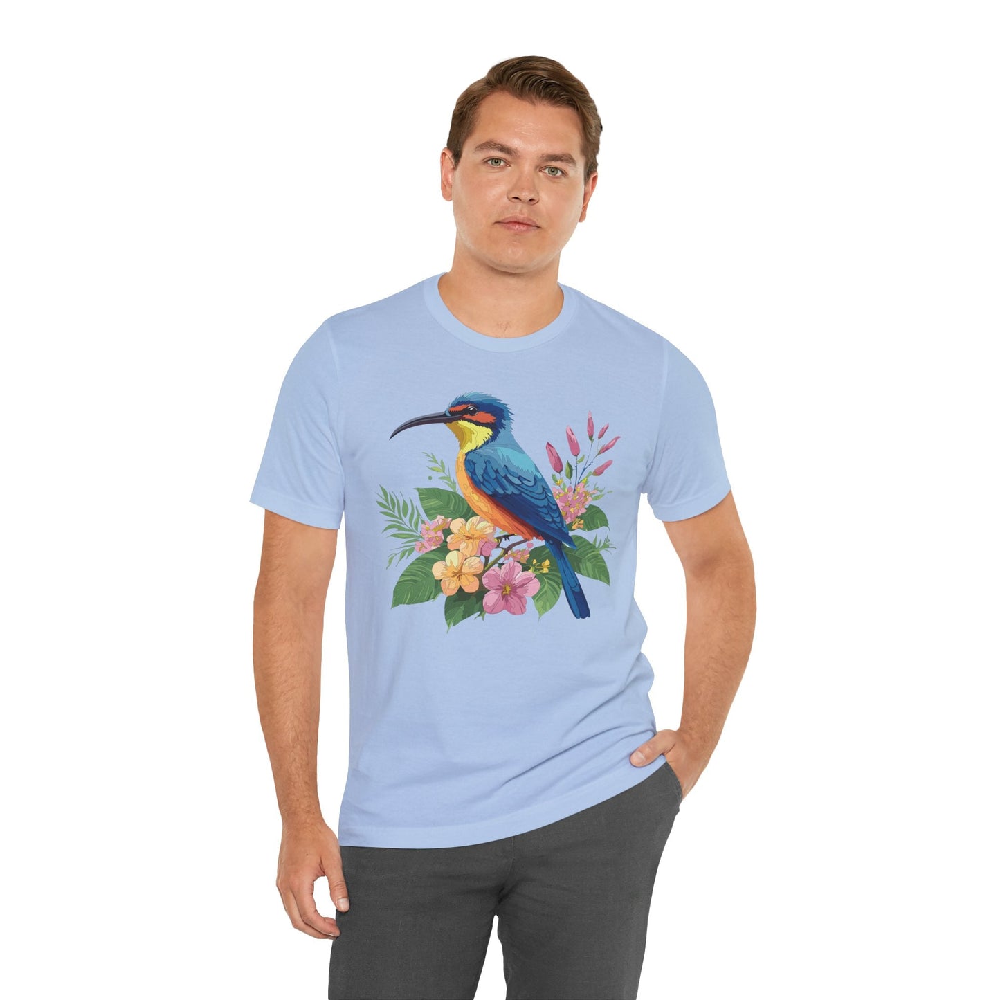 Unisex Animal Shirt Tee With Animals Art Design Wild Animals Shirt For Casual Comfort