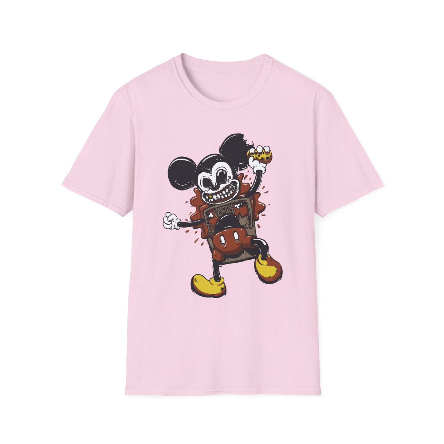 Cartoon T Shirt Animation Tee Unisex Gildan Softstyle 64000 100 Percent Cotton Comfort