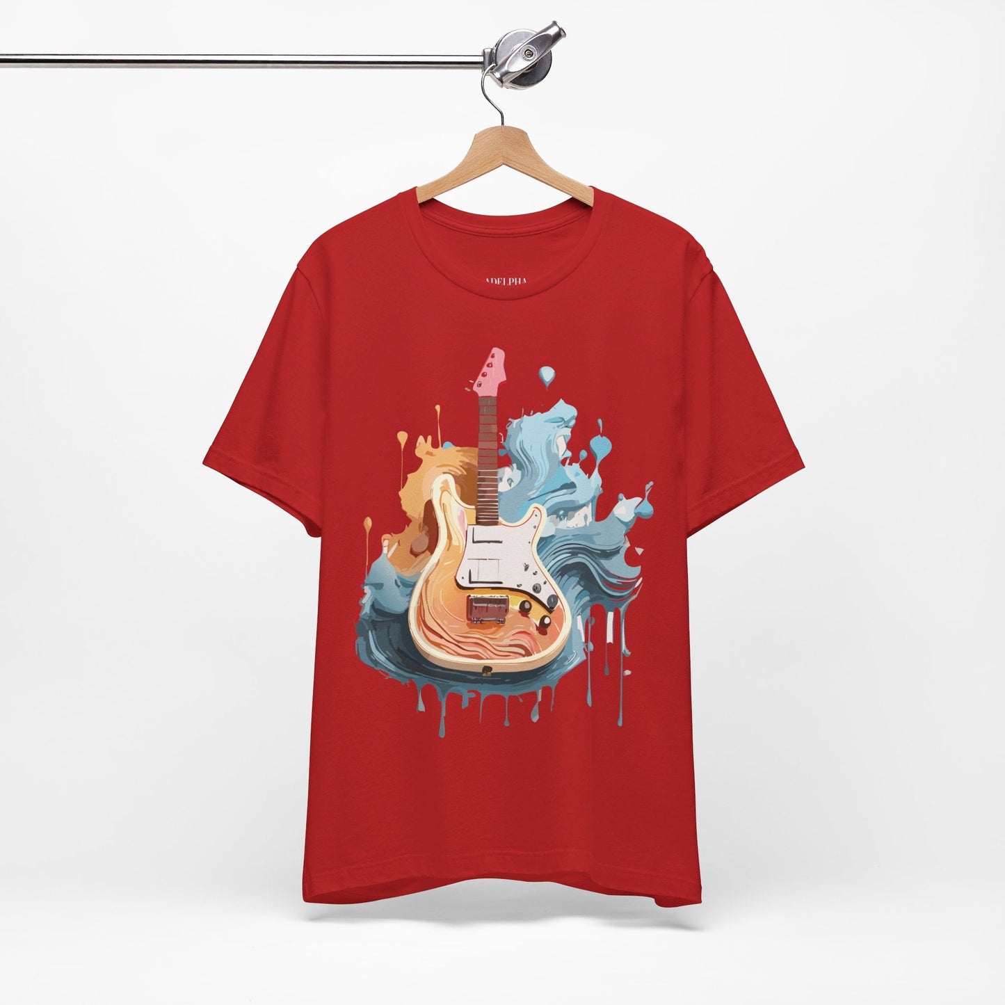 Music T Shirt Graphic Tee Unisex Short Sleeve Vintage Inspired Artwork Adelpha Collection