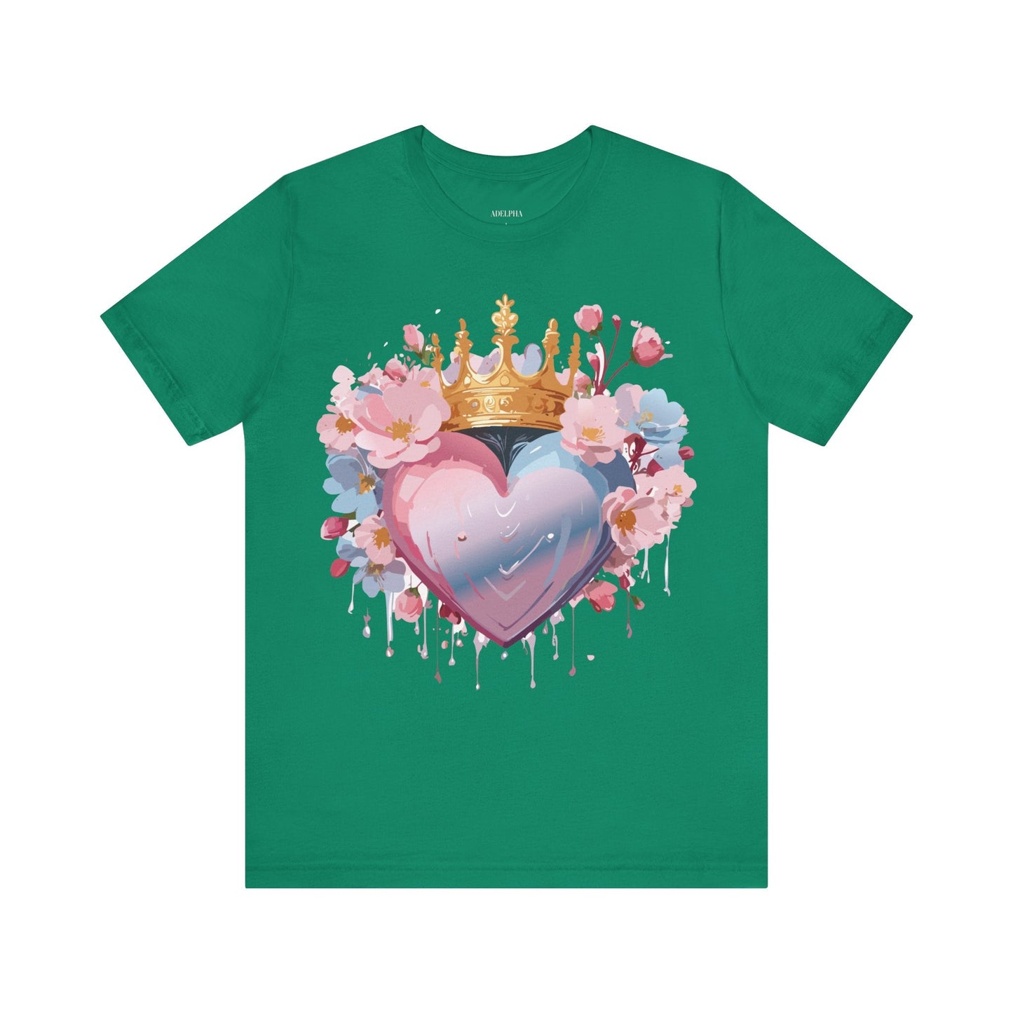 Valentine Graphic Tee Unisex Vintage Inspired Art From Adelpha Premium Jersey Short Sleeve Shirt