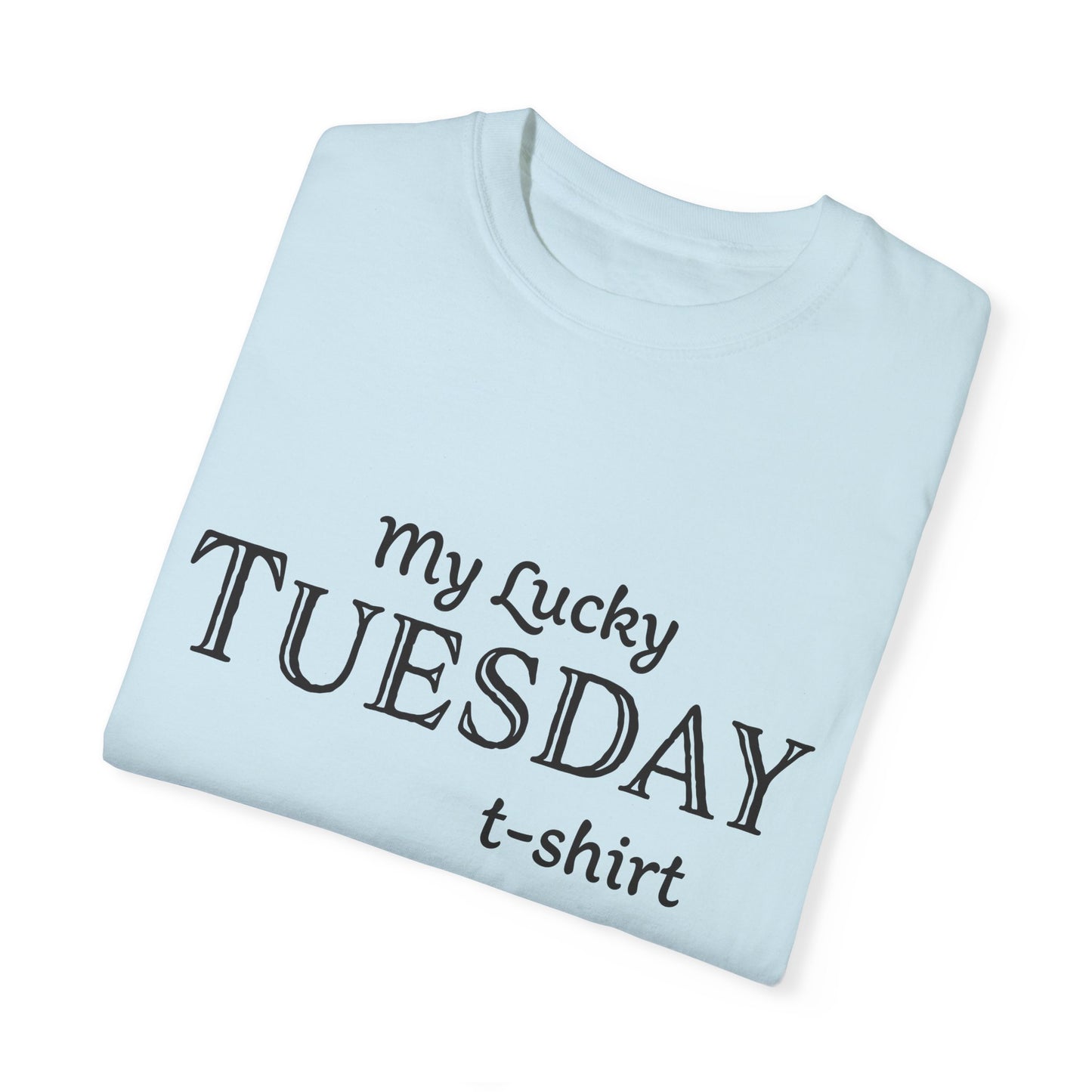 Unisex T-shirt with weekdays design