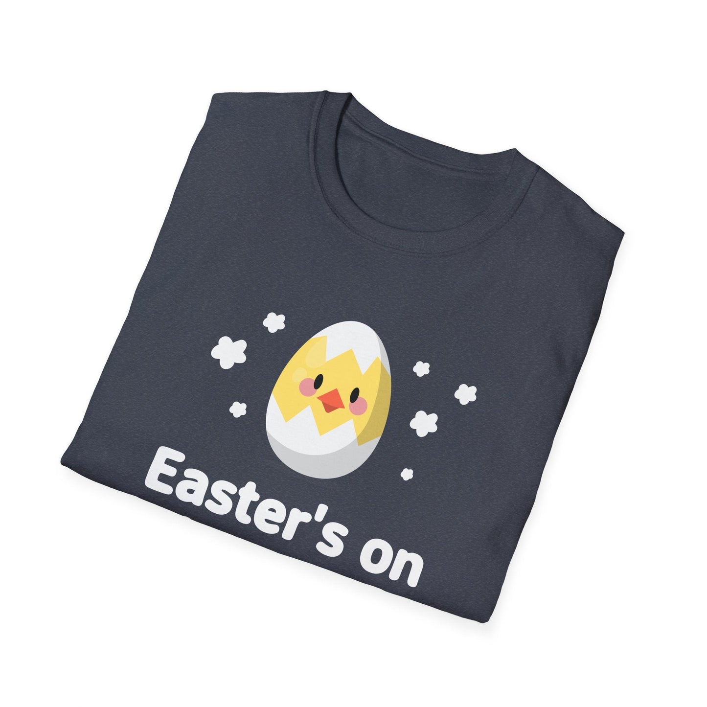 Easter Day T Shirt with Easter Design and Signature Print Unisex Gildan Softstyle Tee One Hundred Percent Cotton