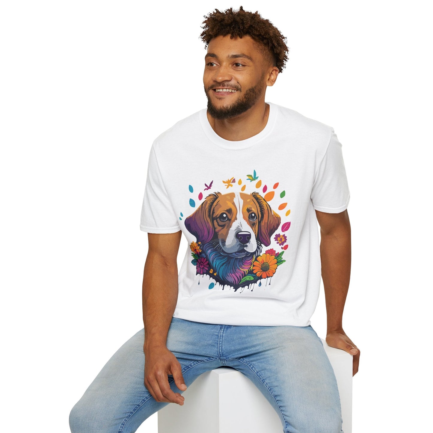 Dog Lover Unisex Tee Gildan Softstyle 64000 100 Percent Cotton Animal Shirt