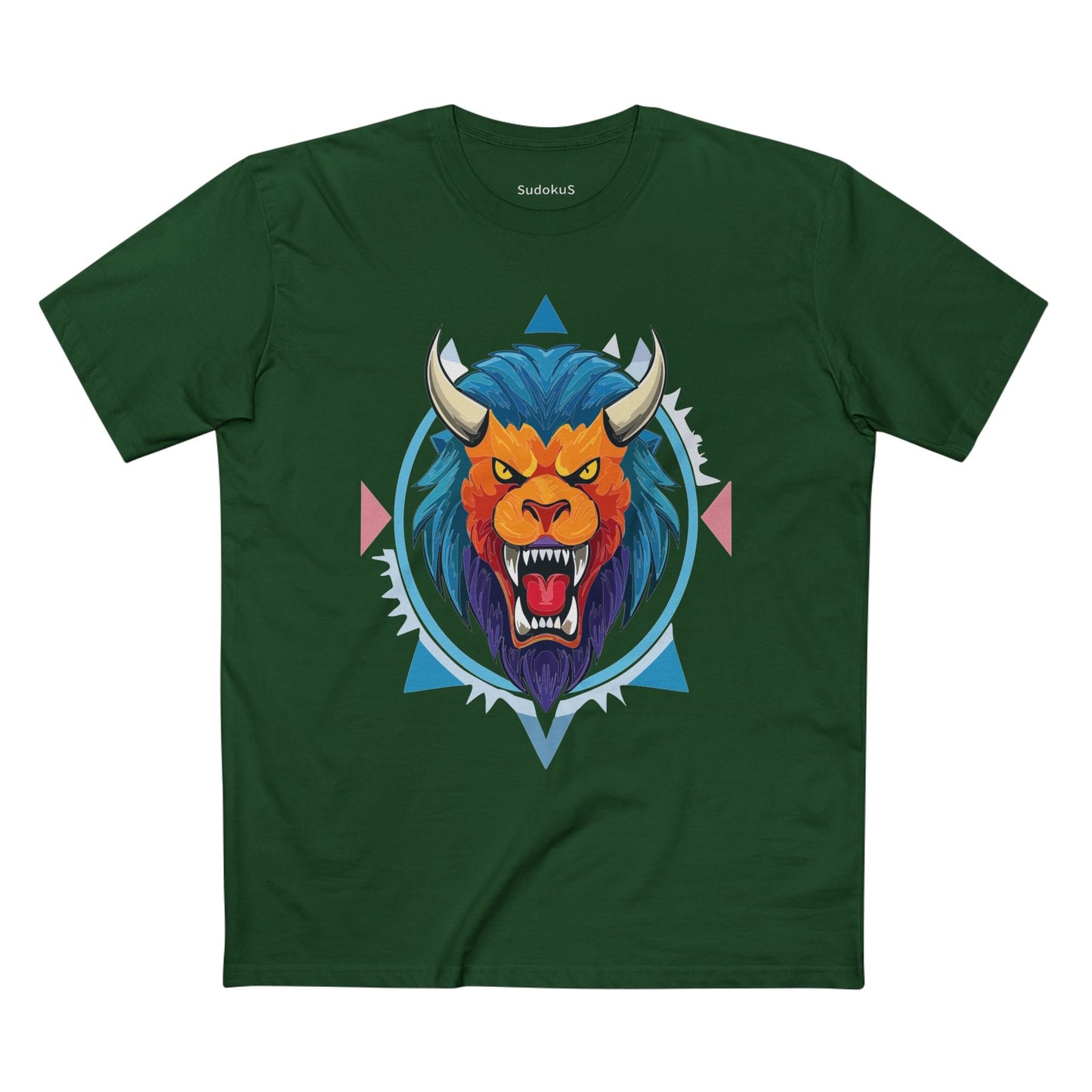 Cartoon Monsters Graphic Unisex 100 Cotton Staple Tee 20