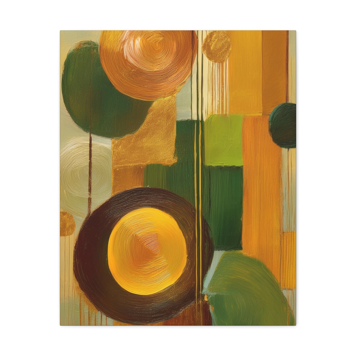 Abstract Geometric Painting Print Canvas 20x24,20x30,24x30 24x32,24x36,30x40 32x48,36x48,40x60 Pine-Wood Inner Frame ABS-58