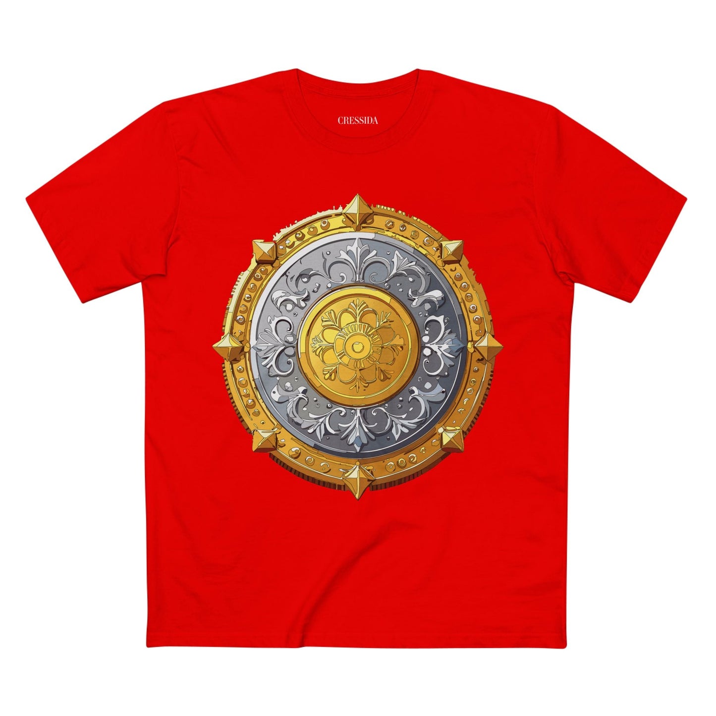 Antique Gold Coin Graphic Design T-Shirt Unisex 100 Cotton With Golden Print Artwork Tee 22
