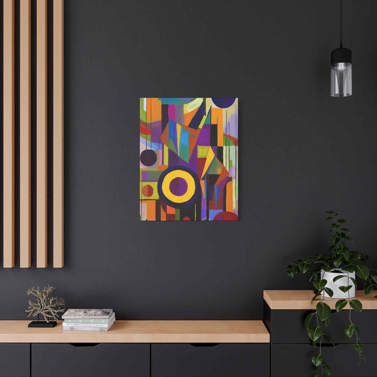 Abstract Painting Print Canvas 20x24,20x30,24x30, 24x32,24x36,30x40, 32x48,36x48,40x60 Pine-Wood Inner Frame ABS-2