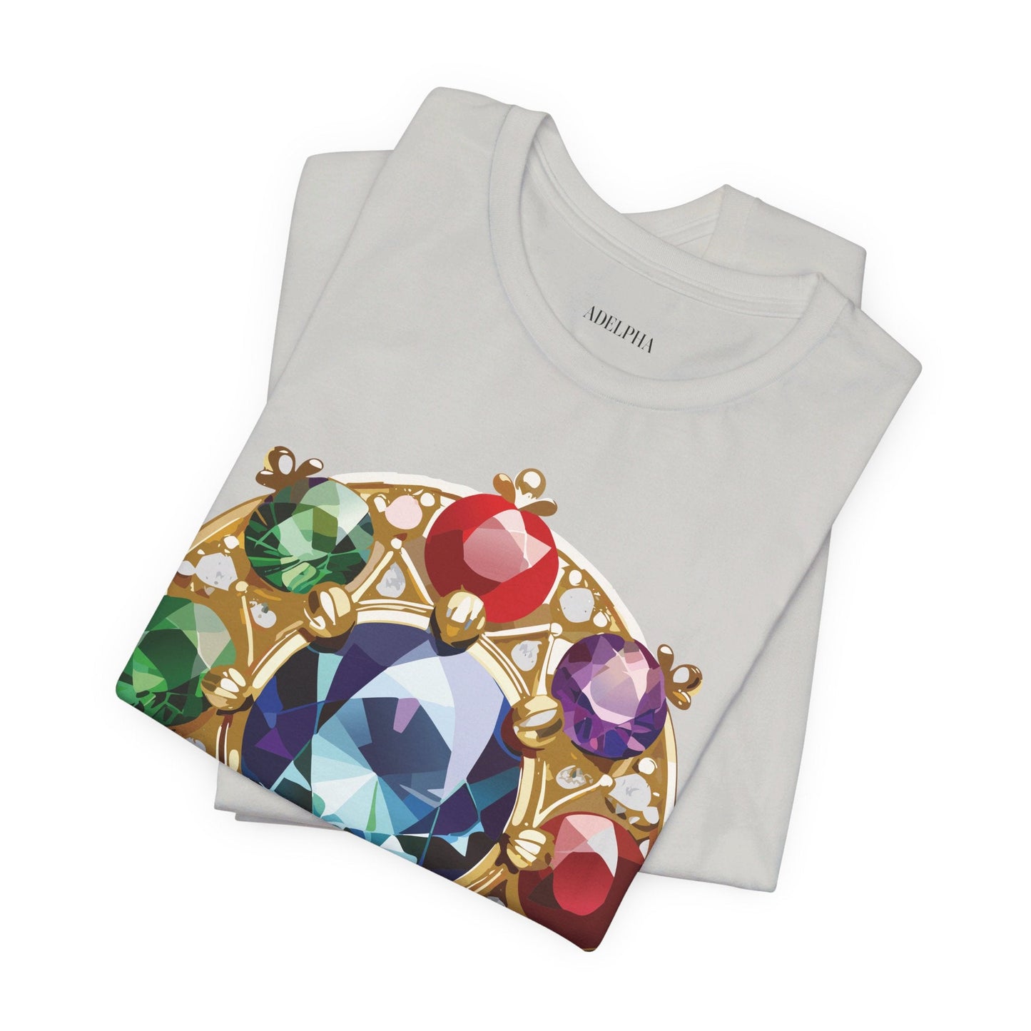 Jewelry Graphic Unisex 100 Cotton Vintage Treasure Art T-Shirt 40