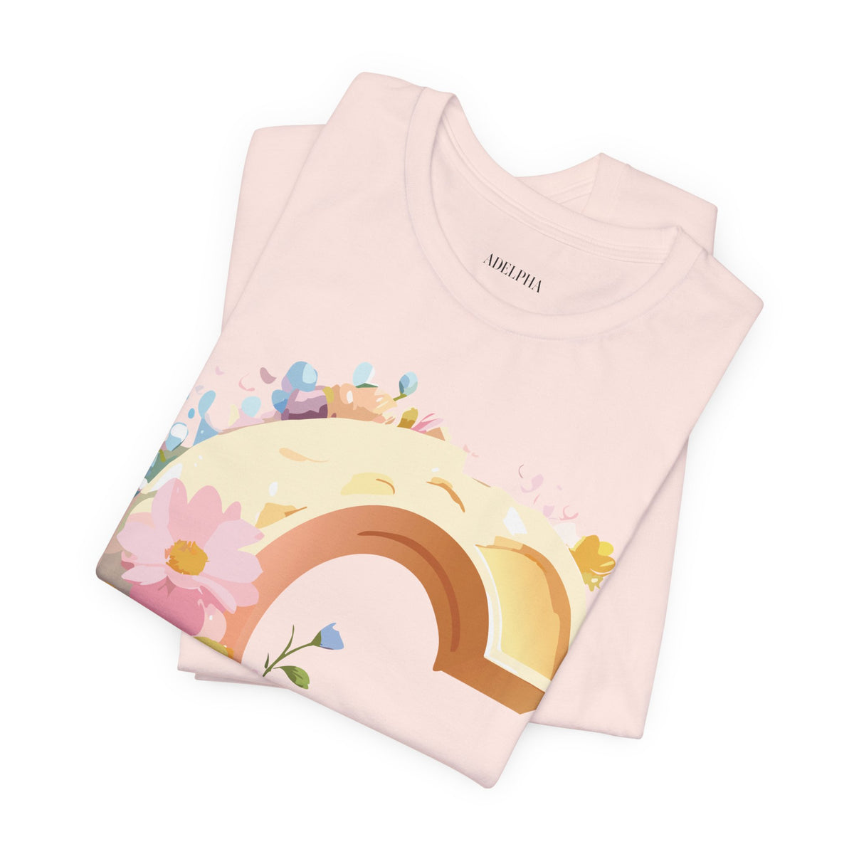 Letter C Graphic Unisex Cotton Bella+Canvas Tee with Art Letter Design