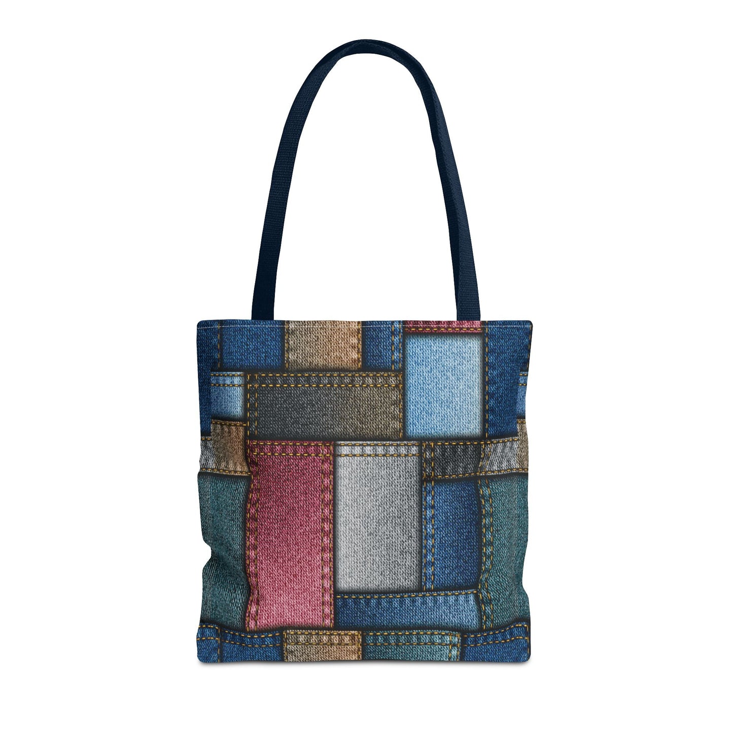 Denim Canvas Bag, Tote Bag Denim Printify