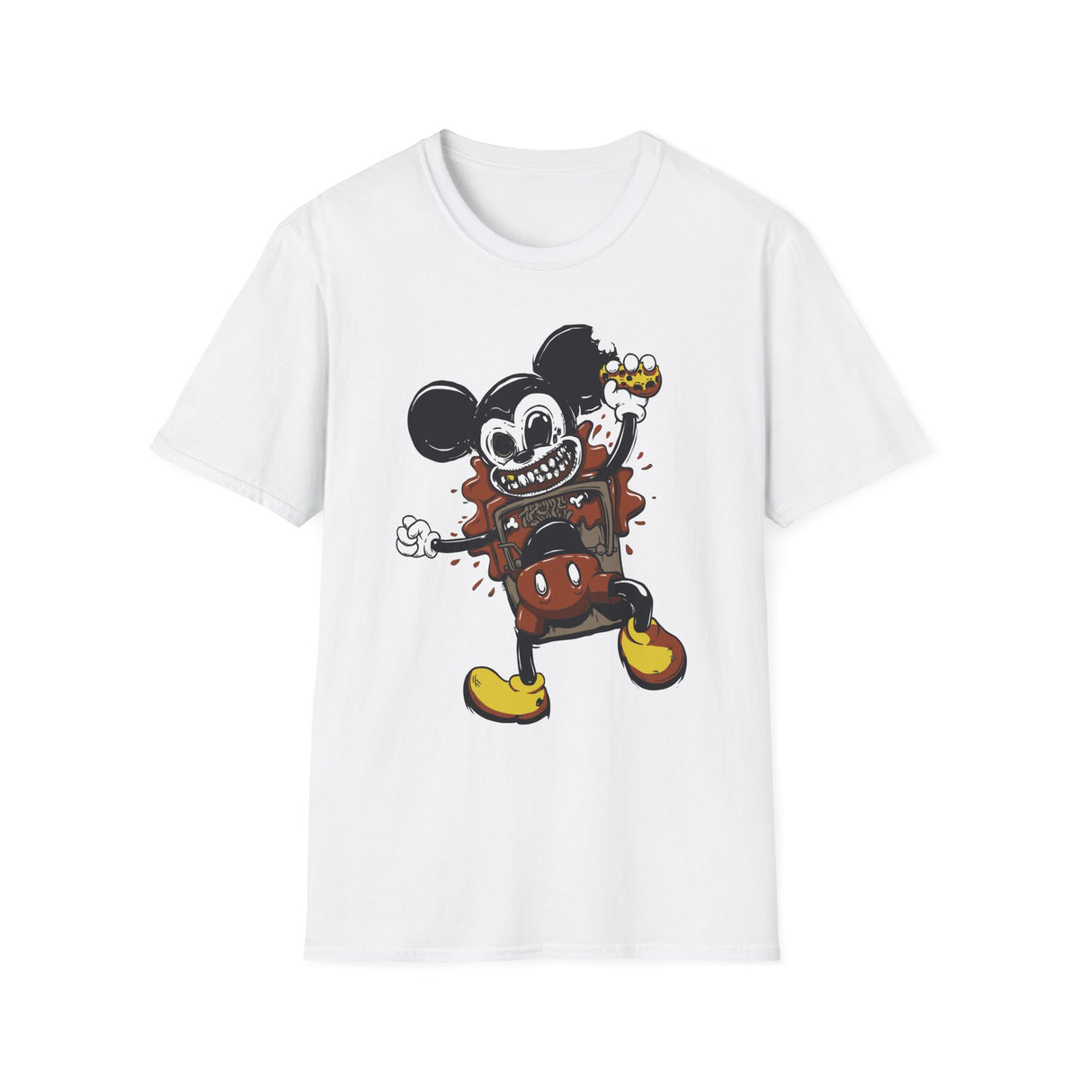 Funny Cartoon Animation Graphic Tee Gildan Unisex 100 Cotton Tee Shirt - 72