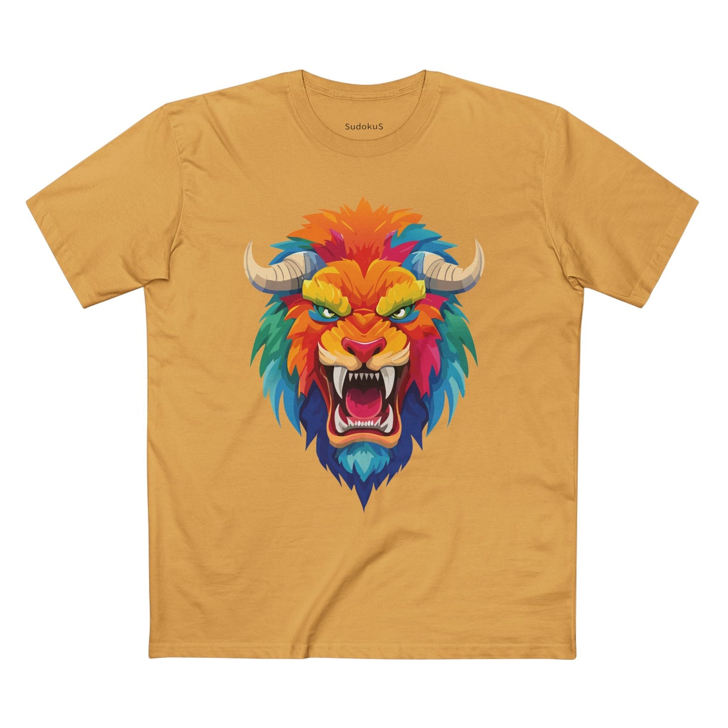Cartoon Monsters Graphic Unisex 100 Cotton Staple Tee 15