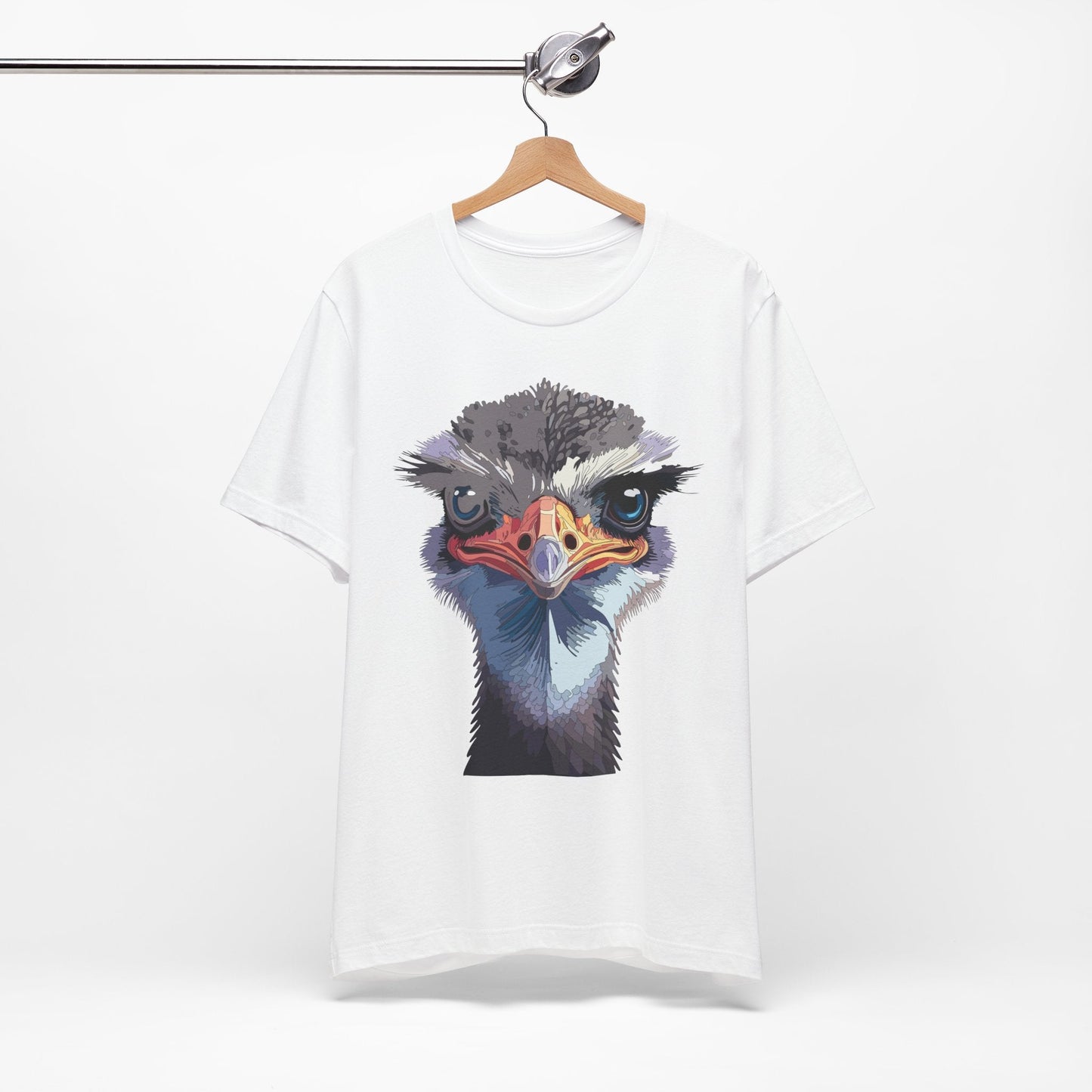 Unisex Animal Tee Shirt With Art Design Wild Animals Shirt Gildan Softstyle 64000