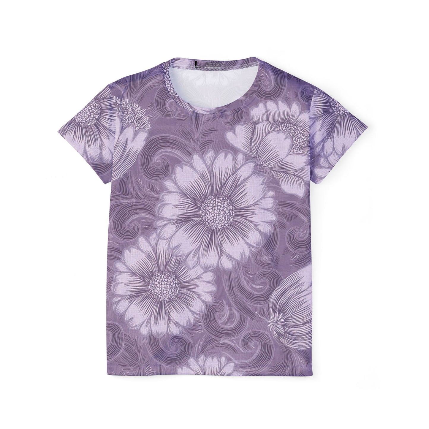 Women Poly Shirt with Floral Print F258