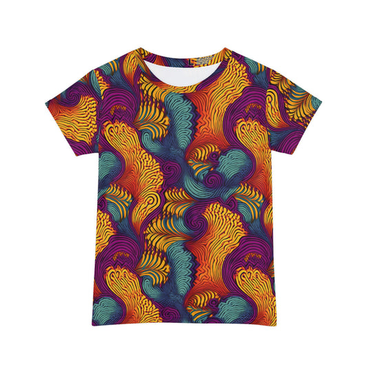 Abstract Print Shirt, Shirt with Abstract Print