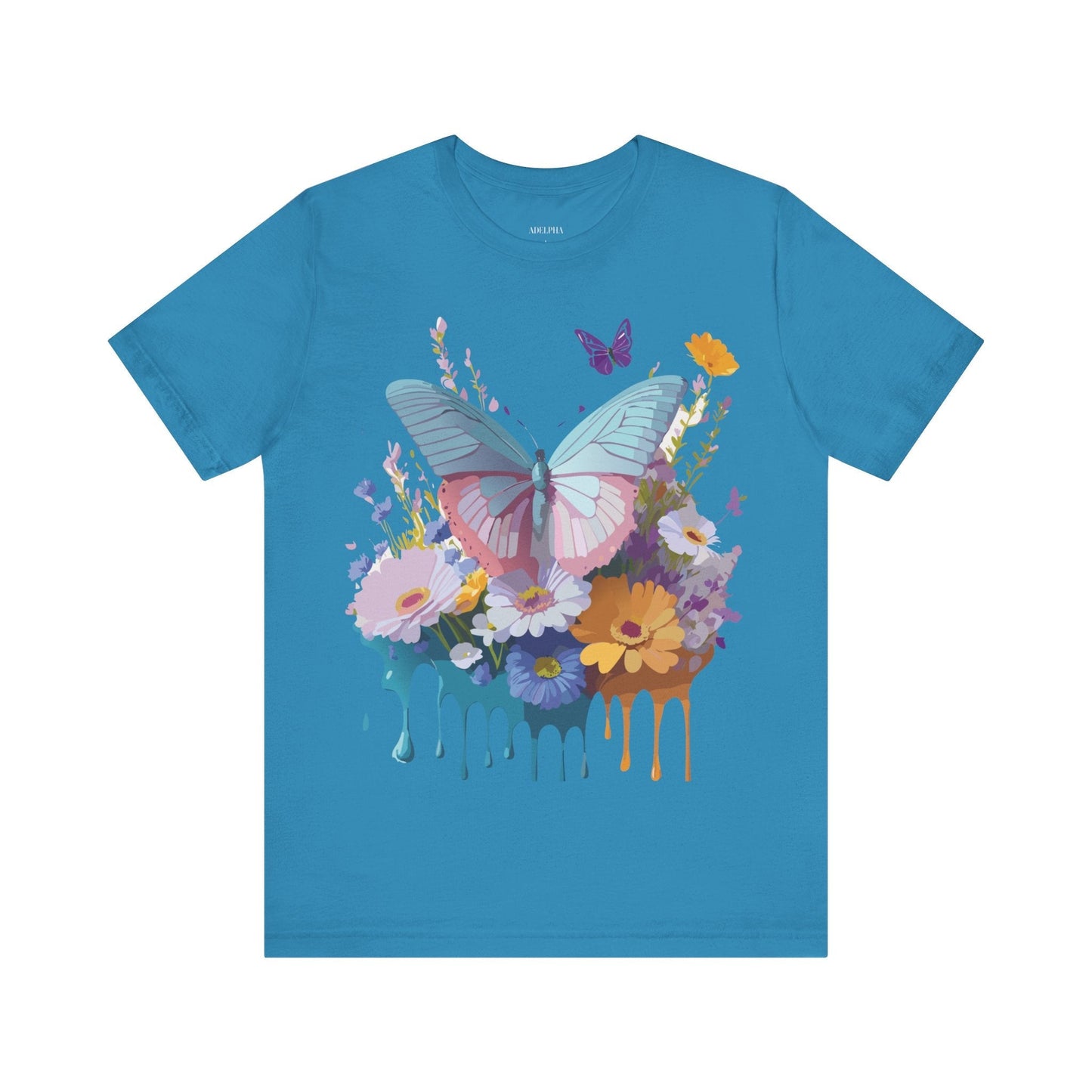 Adelpha Butterfly Graphic Tee Unisex Short Sleeve Vintage Inspired Shirt
