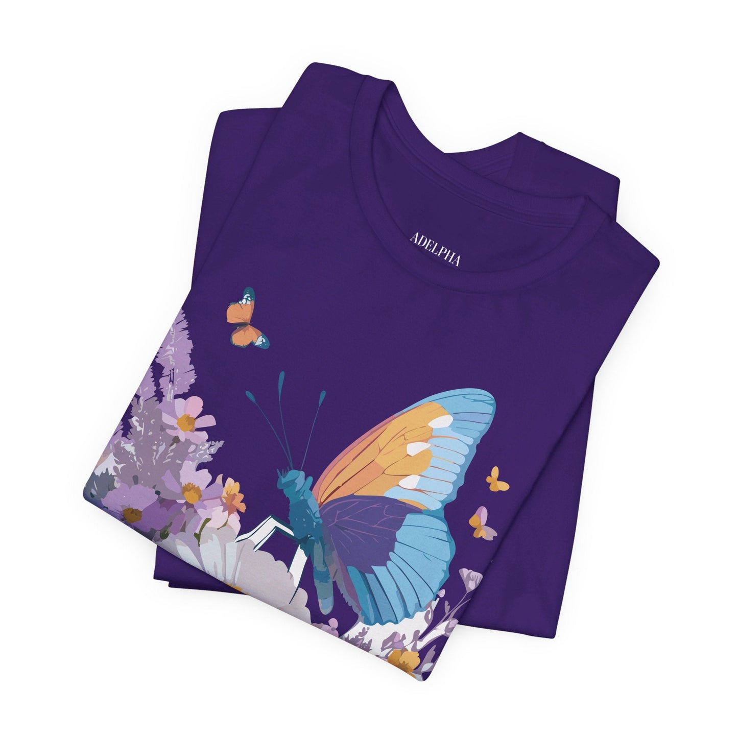 Adelpha Vintage Inspired Graphic Tee Unisex Short Sleeve Shirt