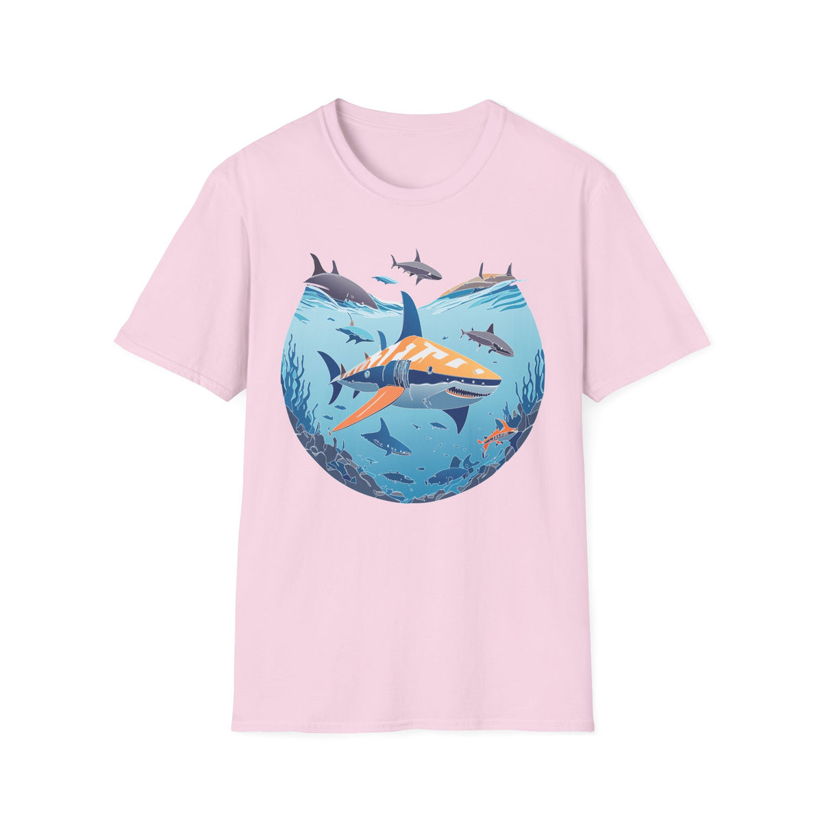 Ocean U boat Graphic Tee Gildan Unisex 100 Cotton Tee Shirt c30