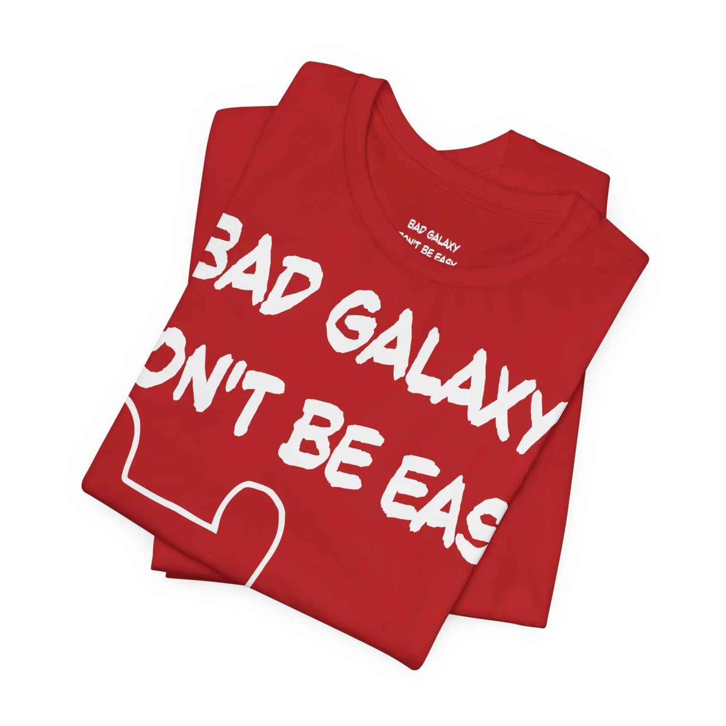 Funny Dog Tee Shirt From Bad Galaxy 100 Percent Cotton Made In USA Eco Friendly Inks