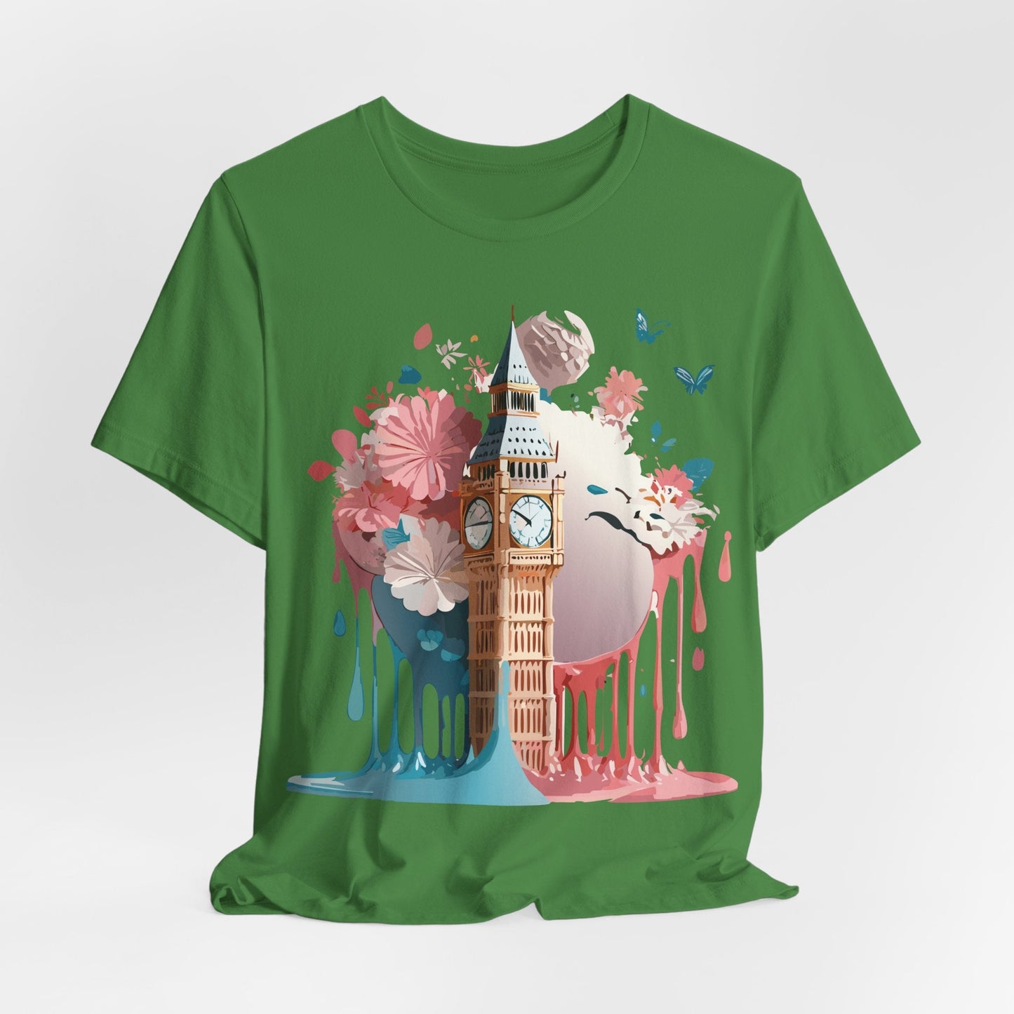Adelpha London Graphic T Shirt Unisex Short Sleeve Tee For Everyday Style And Travel