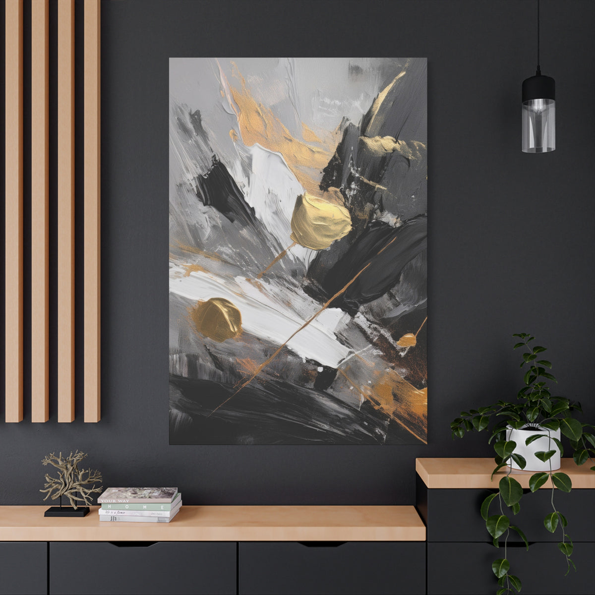 Abstract Oil Painting Print Canvas 20x24,20x30,24x30 24x32,24x36,30x40 32x48,36x48,40x60 Pine-Wood Inner Frame ABS-64