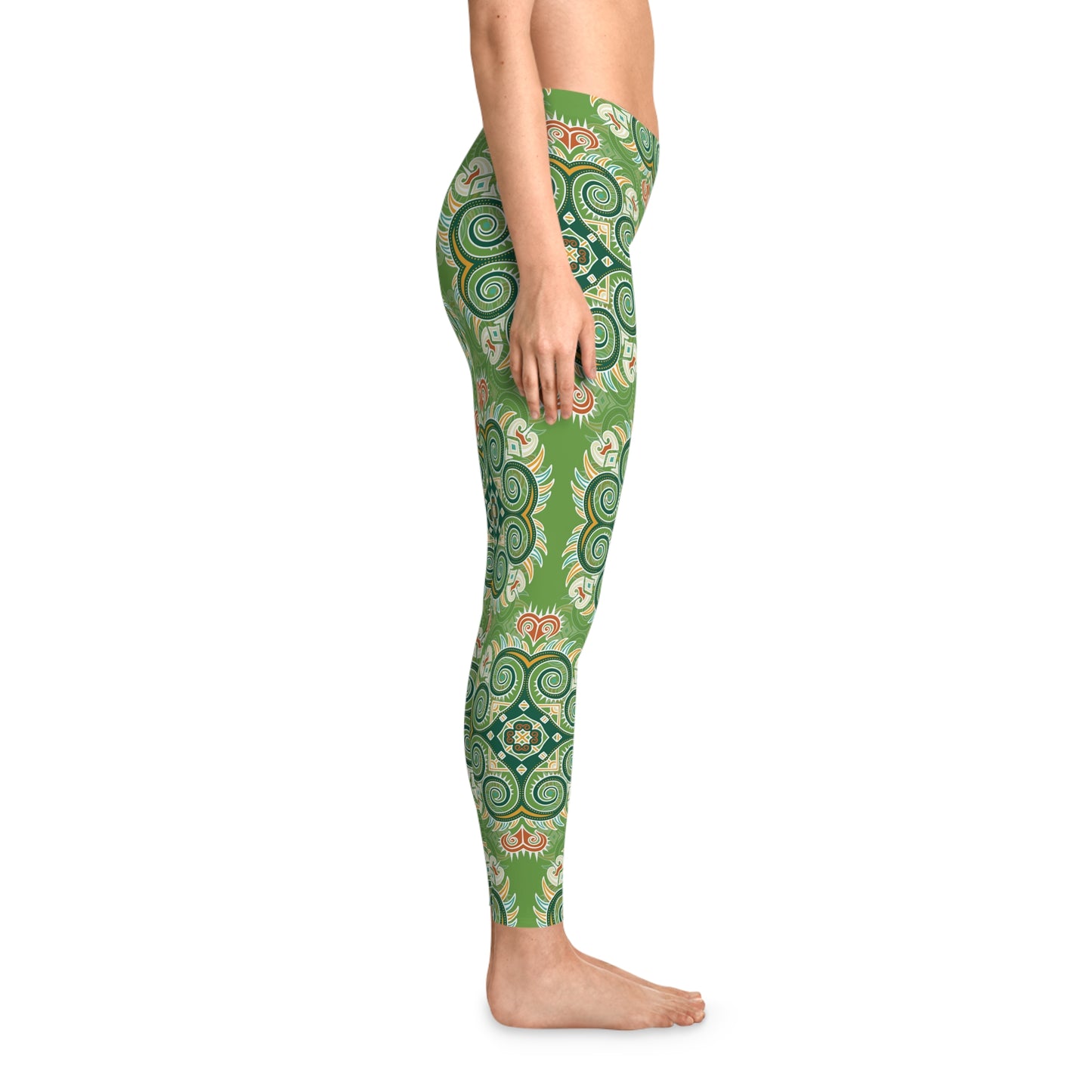 Leggings con estampado tradicional