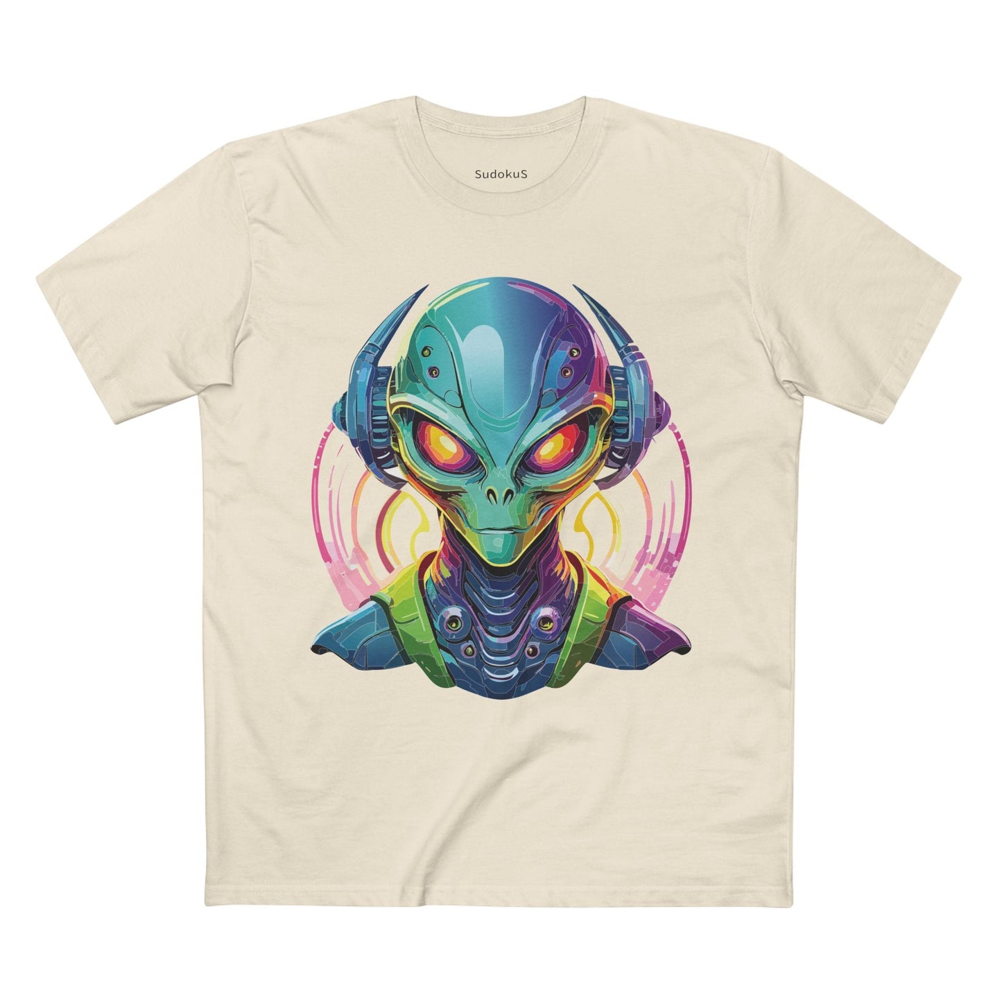 Aliens Graphic Unisex 100 Cotton Staple Tee 16