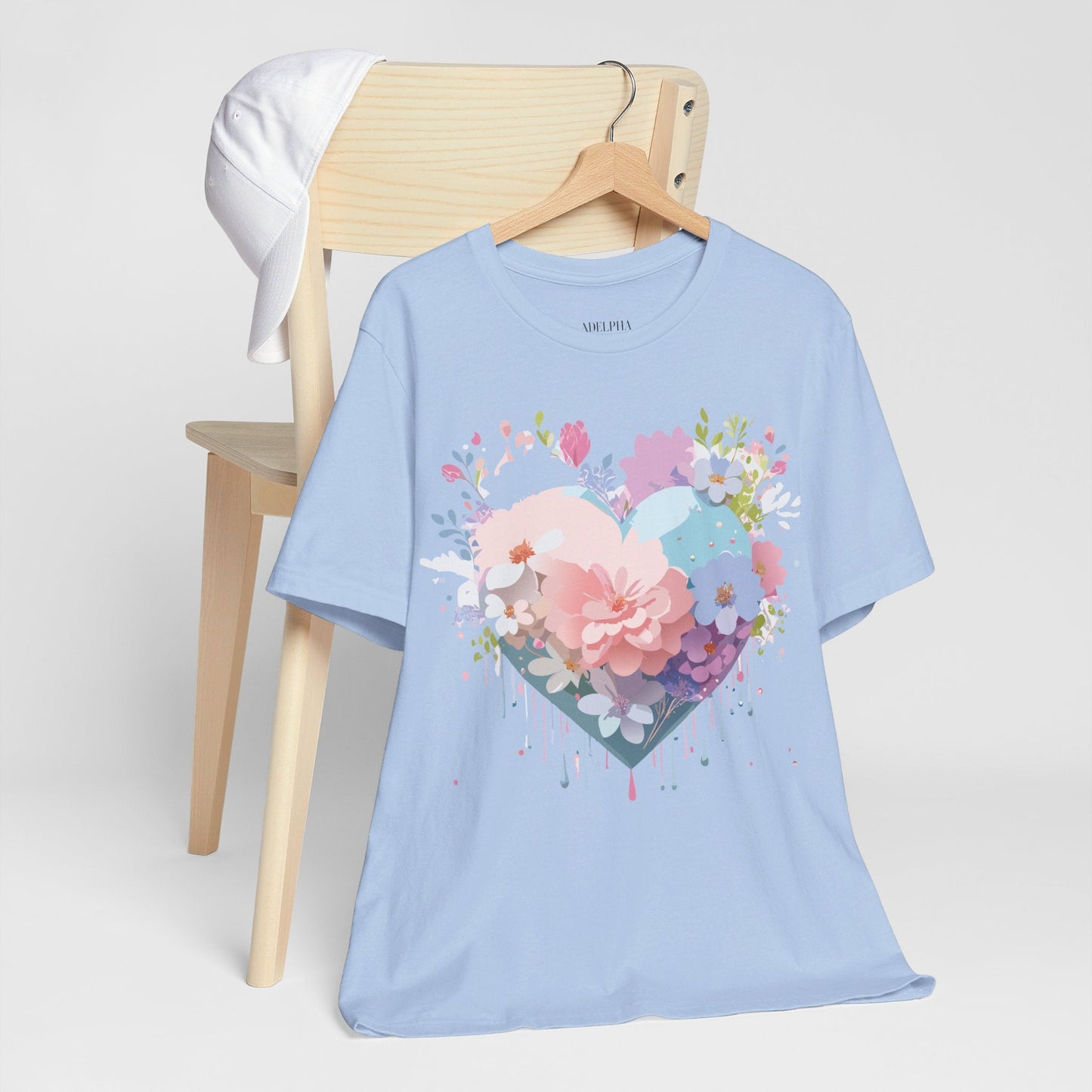 Adelpha Valentine Graphic Tee Unisex Jersey Short Sleeve Vintage Inspired Artwork