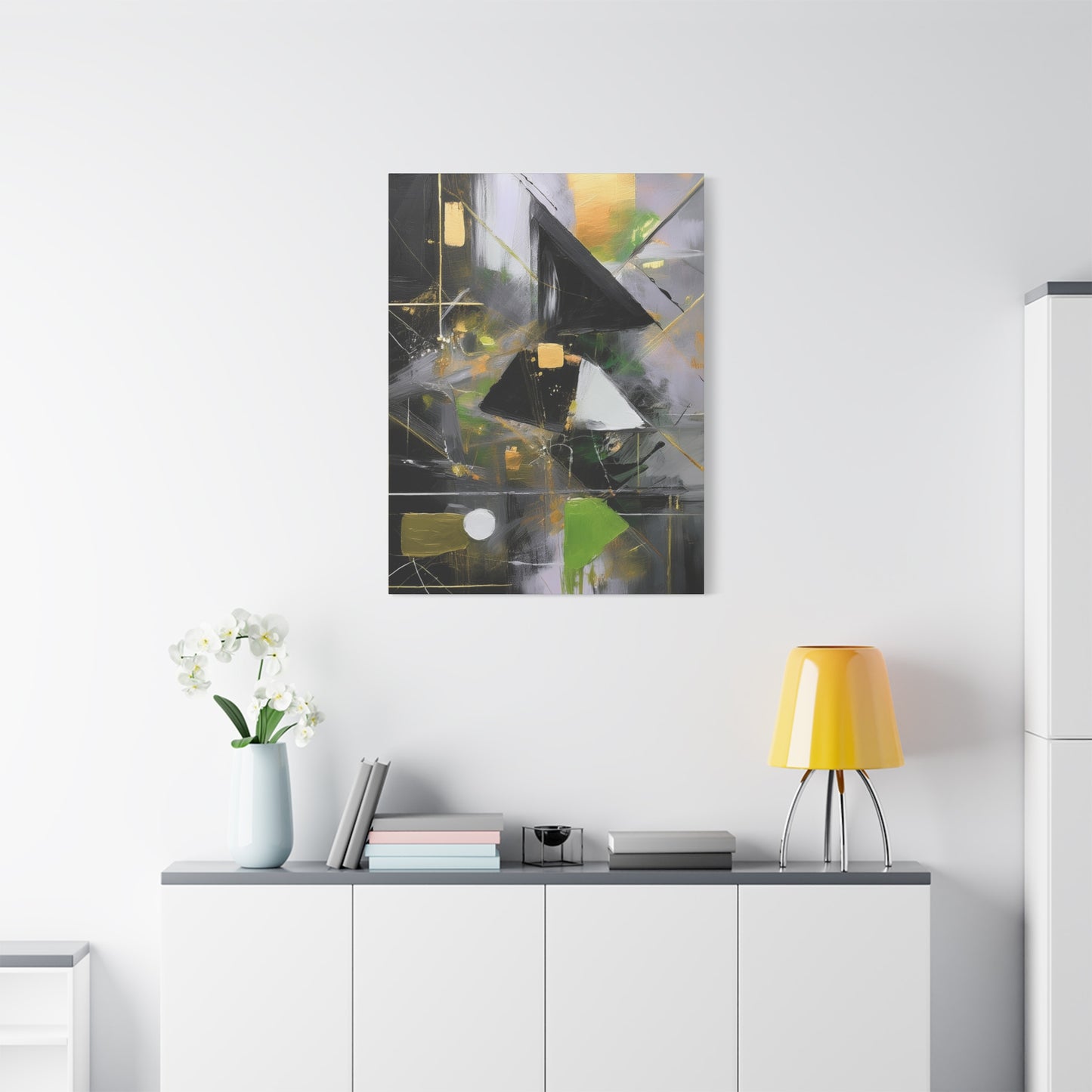 Abstract Oil Painting Print Canvas 20x24,20x30,24x30 24x32,24x36,30x40 32x48,36x48,40x60 Pine-Wood Inner Frame ABS-223