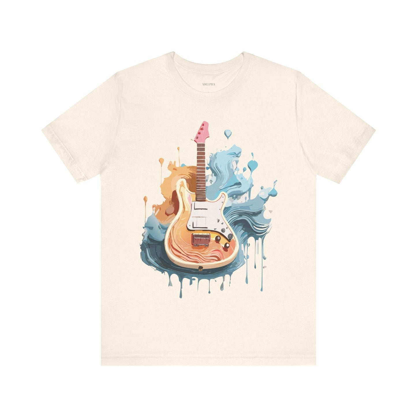 Adelpha Music Graphic T Shirt Unisex Jersey Short Sleeve Vintage Inspired Tee Art Collection