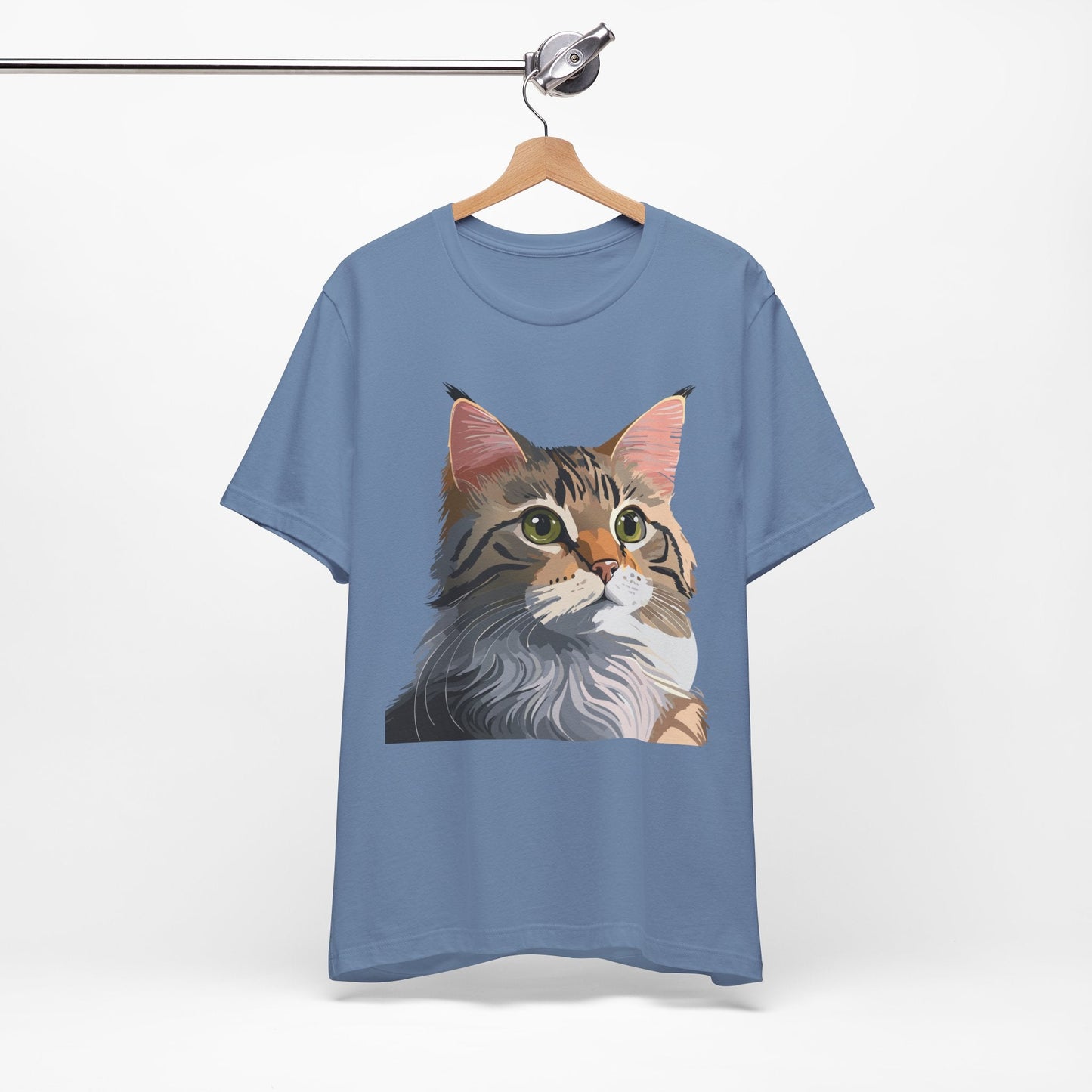 Unisex Animal Shirt Art Design Tee With Wild Animals Short Sleeve Comfort Wear Everyday