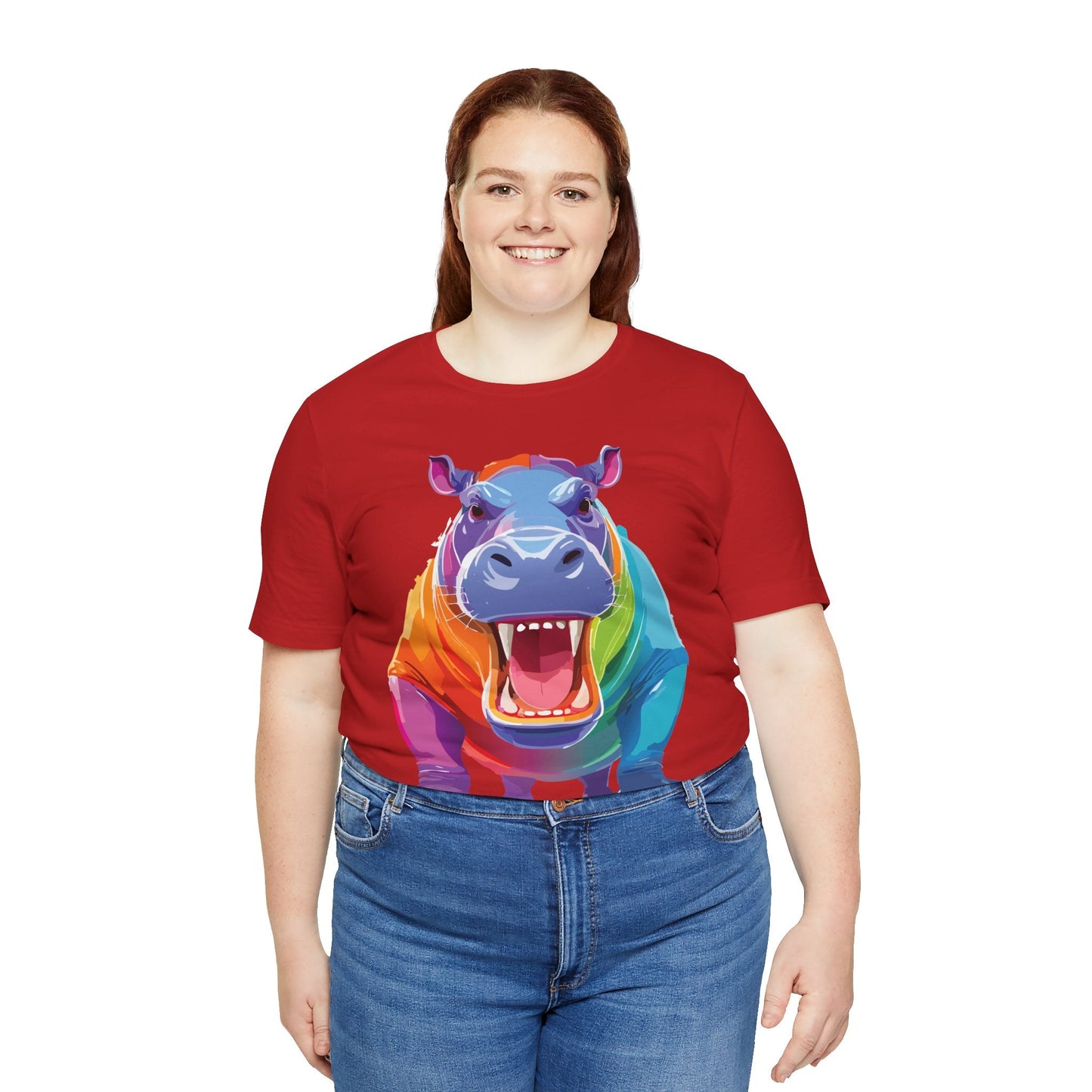 Unisex Animal Tee Shirt With Art Design Wild Animals Graphic Tee For Men Women All Sizes