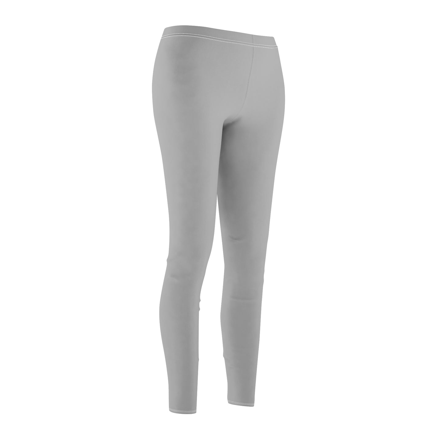 Silver 2 Color Women's Poly Span Yoga Leggings XS-2XL