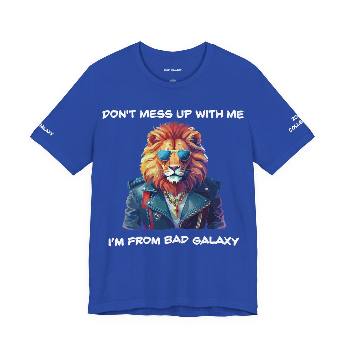 Animal Graphic Unisex Cotton Bella+Canvas Tee with Art Design b10