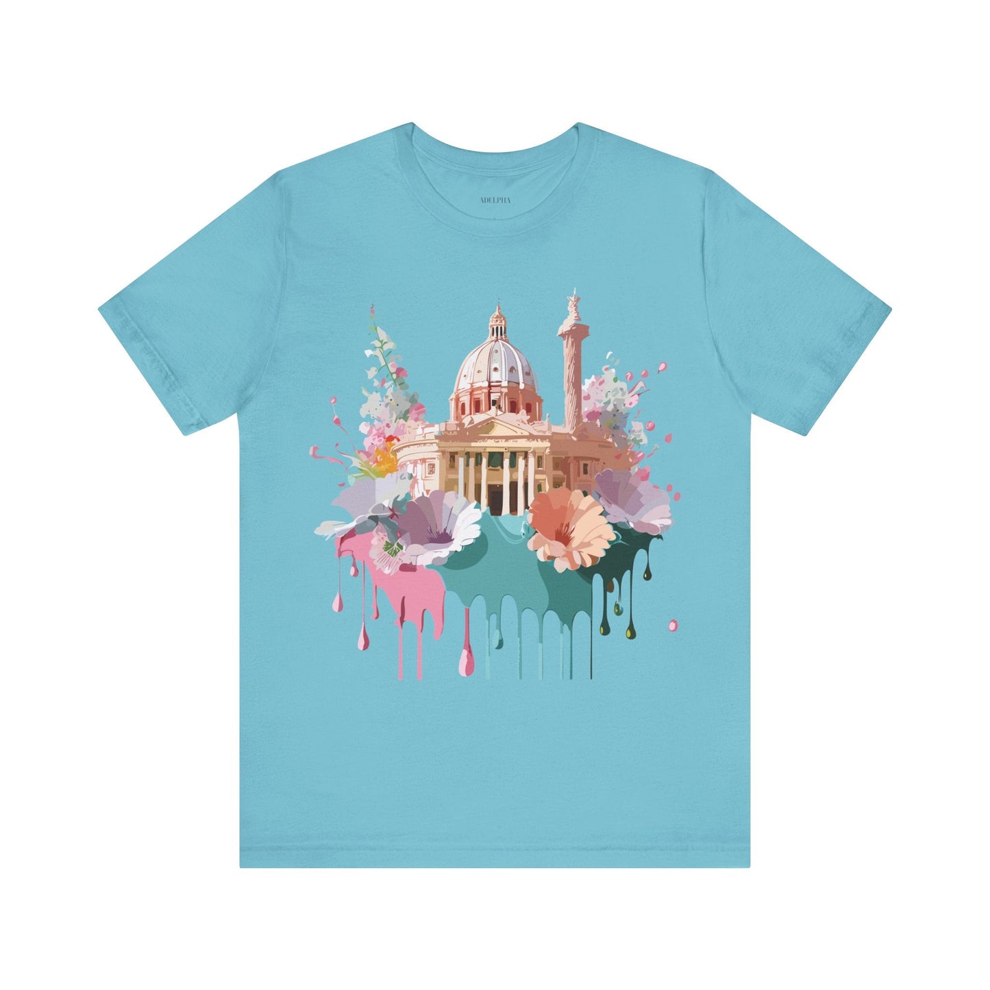 Unisex Rome Graphic Tee Tourist Shirt Adelpha Vintage Artwork Premium Comfort Everyday Wear