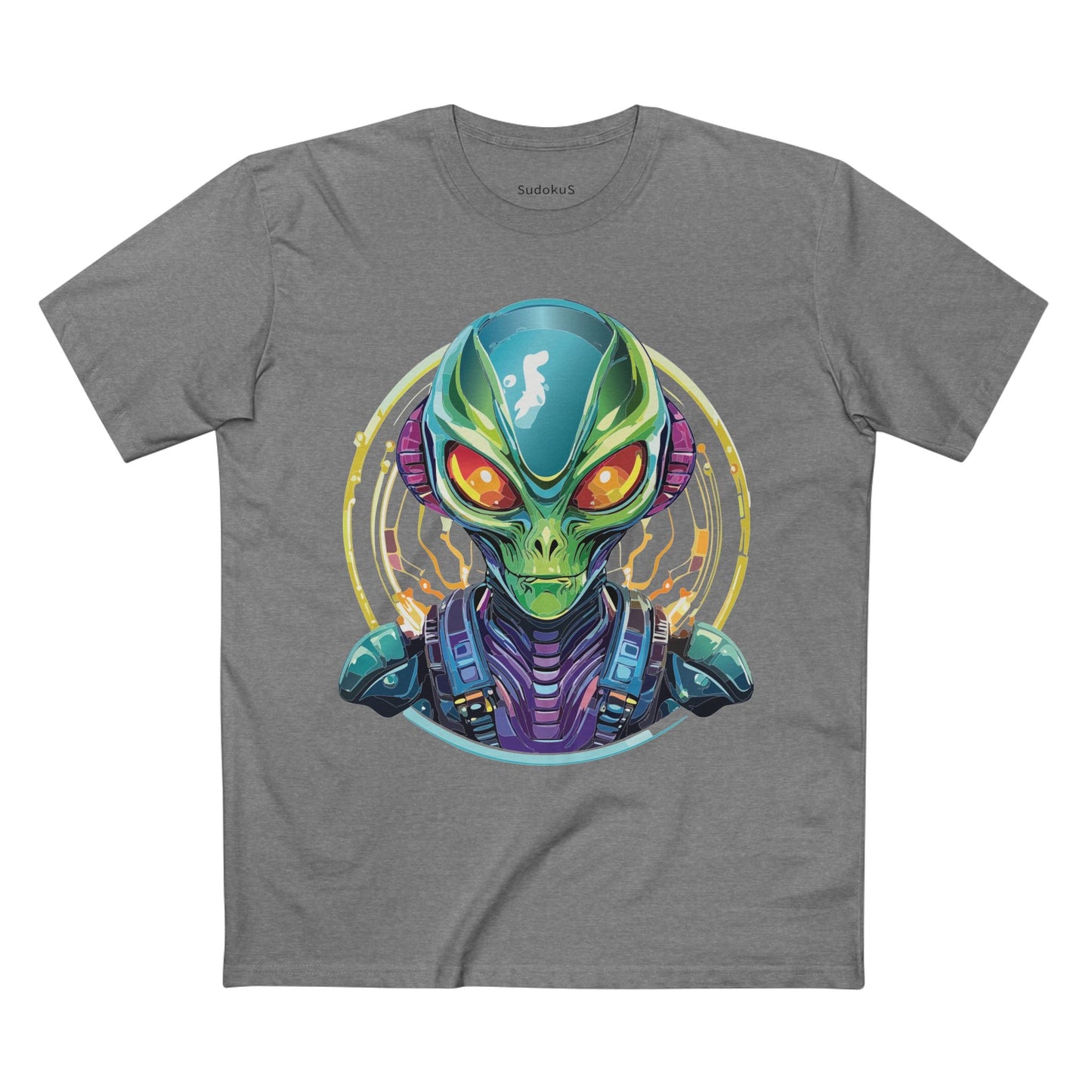Aliens Graphic Unisex 100 Cotton Staple Tee 15