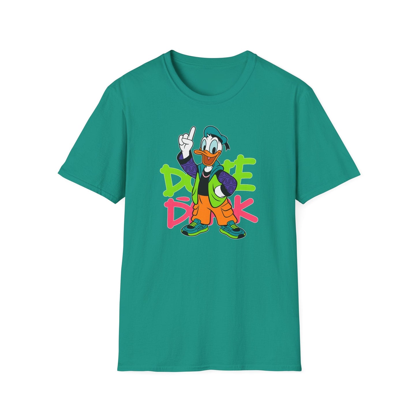 Unisex Cartoon T Shirt Animation Graphic Tee Funny Animals Softstyle 100 Percent Ring Spun Cotton