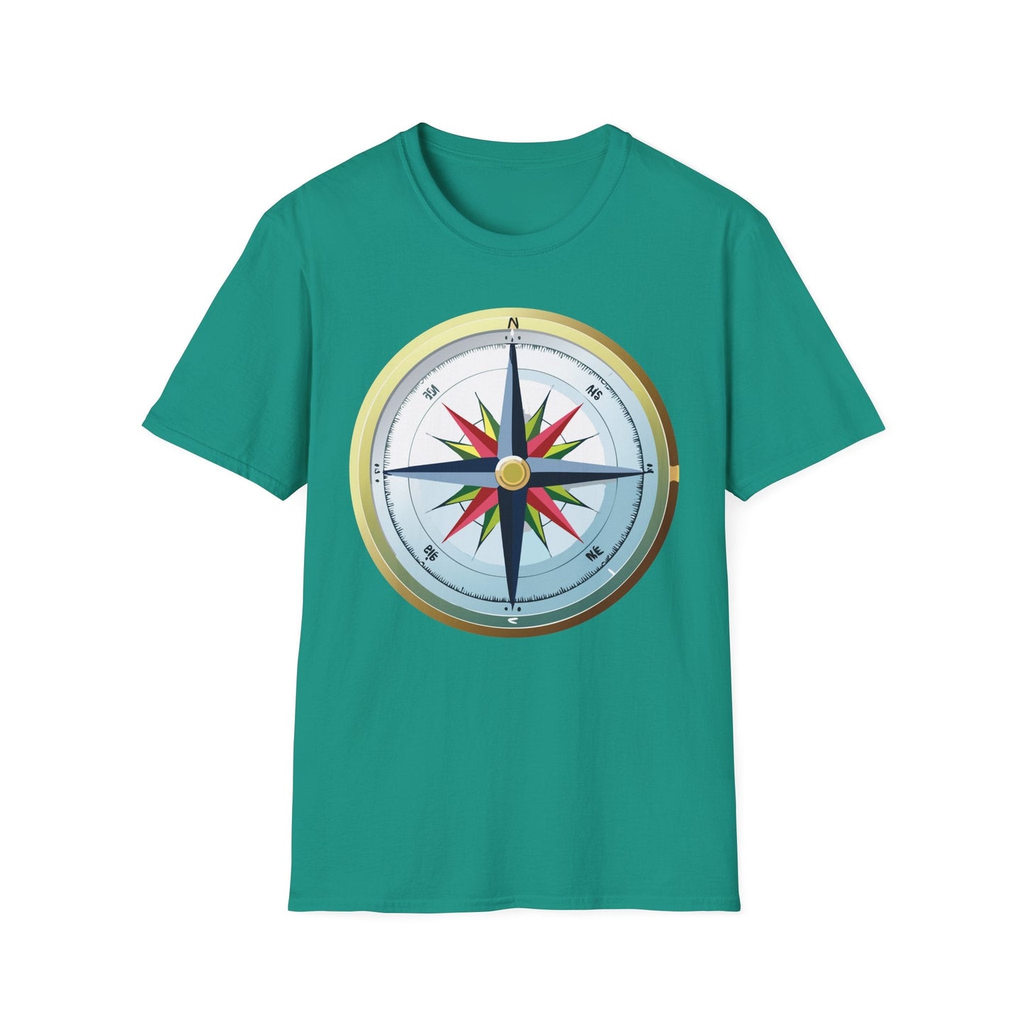 Compass Navigator Graphic Tee Unisex 100 Cotton 6