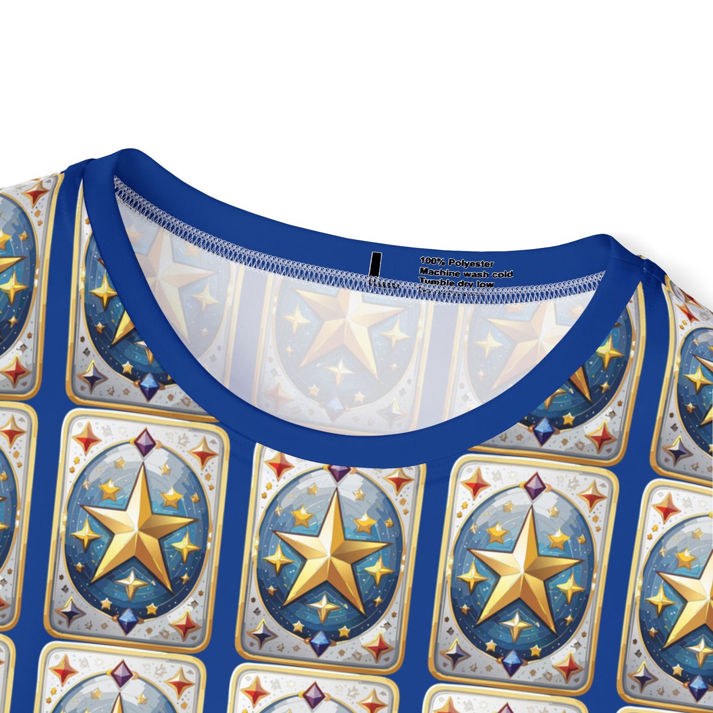 17-Card Deck Graphic T-Shirt, Art Design Poly Shirt, All Over Print Graphic Tee, Playing Cards T-Shirt, Playing Cards Tees