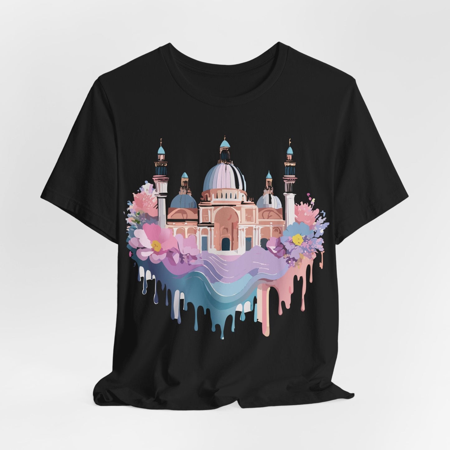 Venice Tourist Shirt Graphic Tee Unisex Jersey Short Sleeve Casual Wear Adelpha Artwork