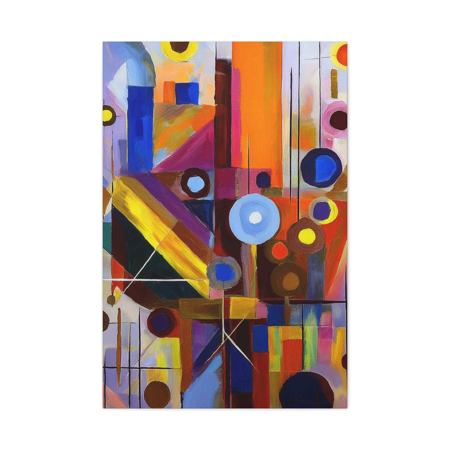Abstract Painting Print Canvas 20x24,20x30,24x30, 24x32,24x36,30x40, 32x48,36x48,40x60 Pine-Wood Inner Frame ABS-4